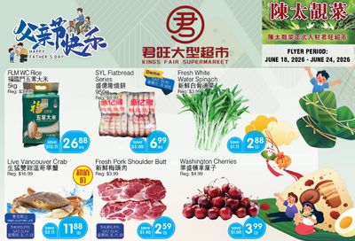Kings Fair Supermarket Flyer June 18 to 24