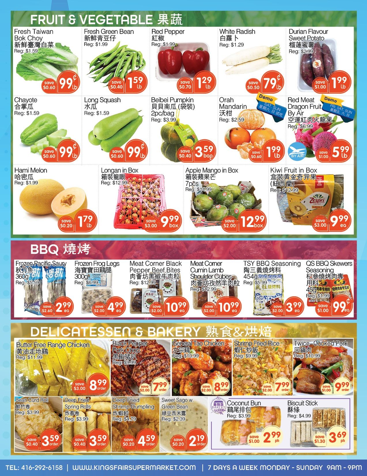Kings Fair Supermarket Flyer June 18 to 24