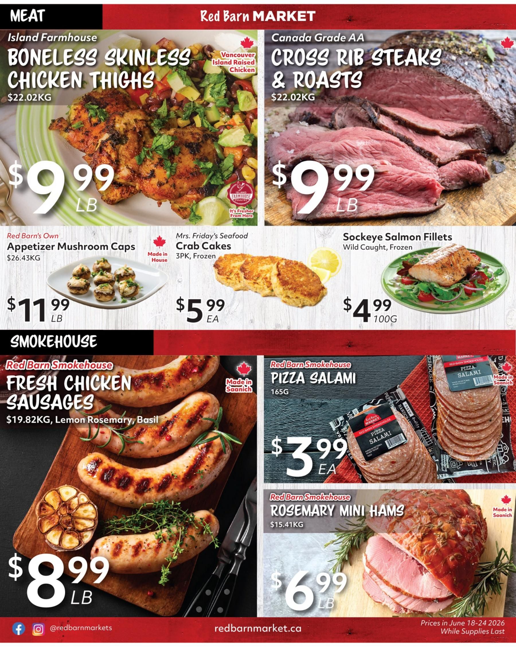 Red Barn Market Flyer June 18 to 24
