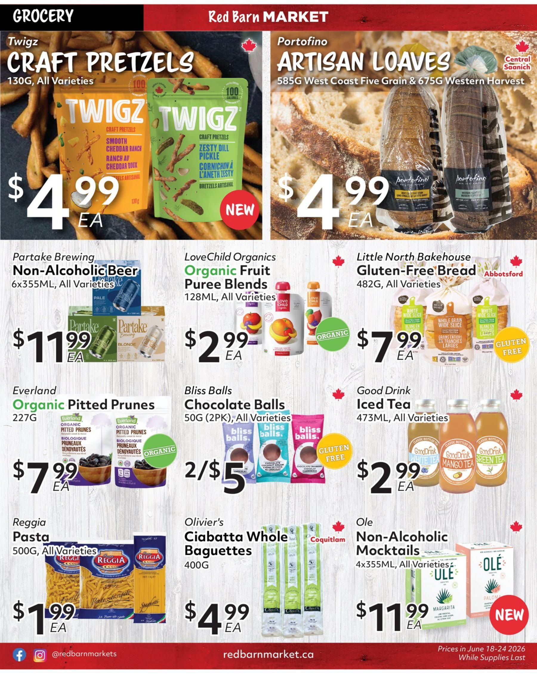 Red Barn Market Flyer June 18 to 24