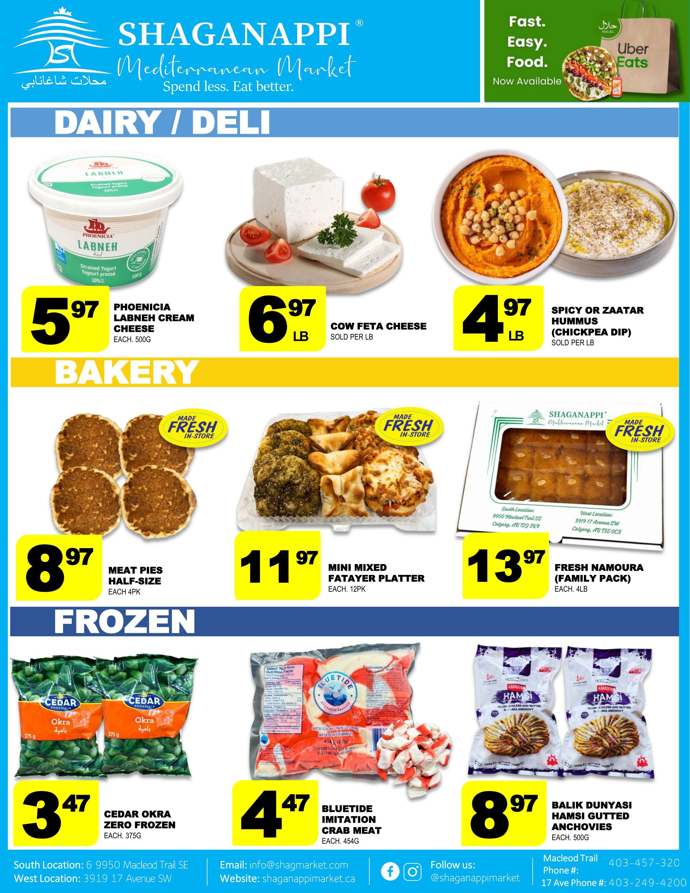 Shaganappi Mediterranean Market Flyer June 18 to 24