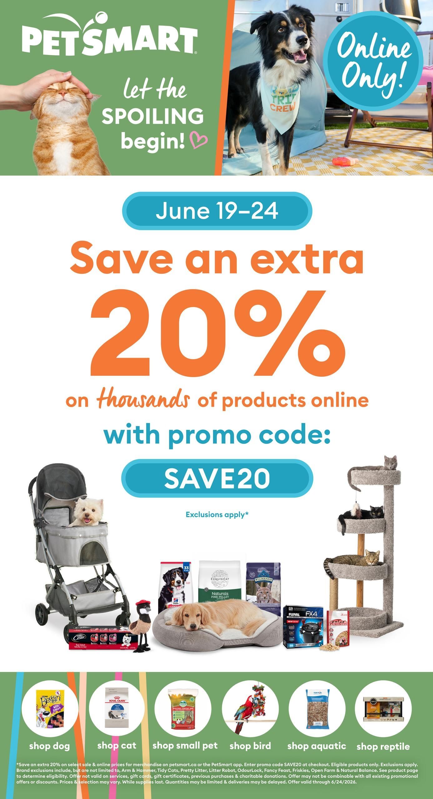 PetSmart Deal June 19 to 24
