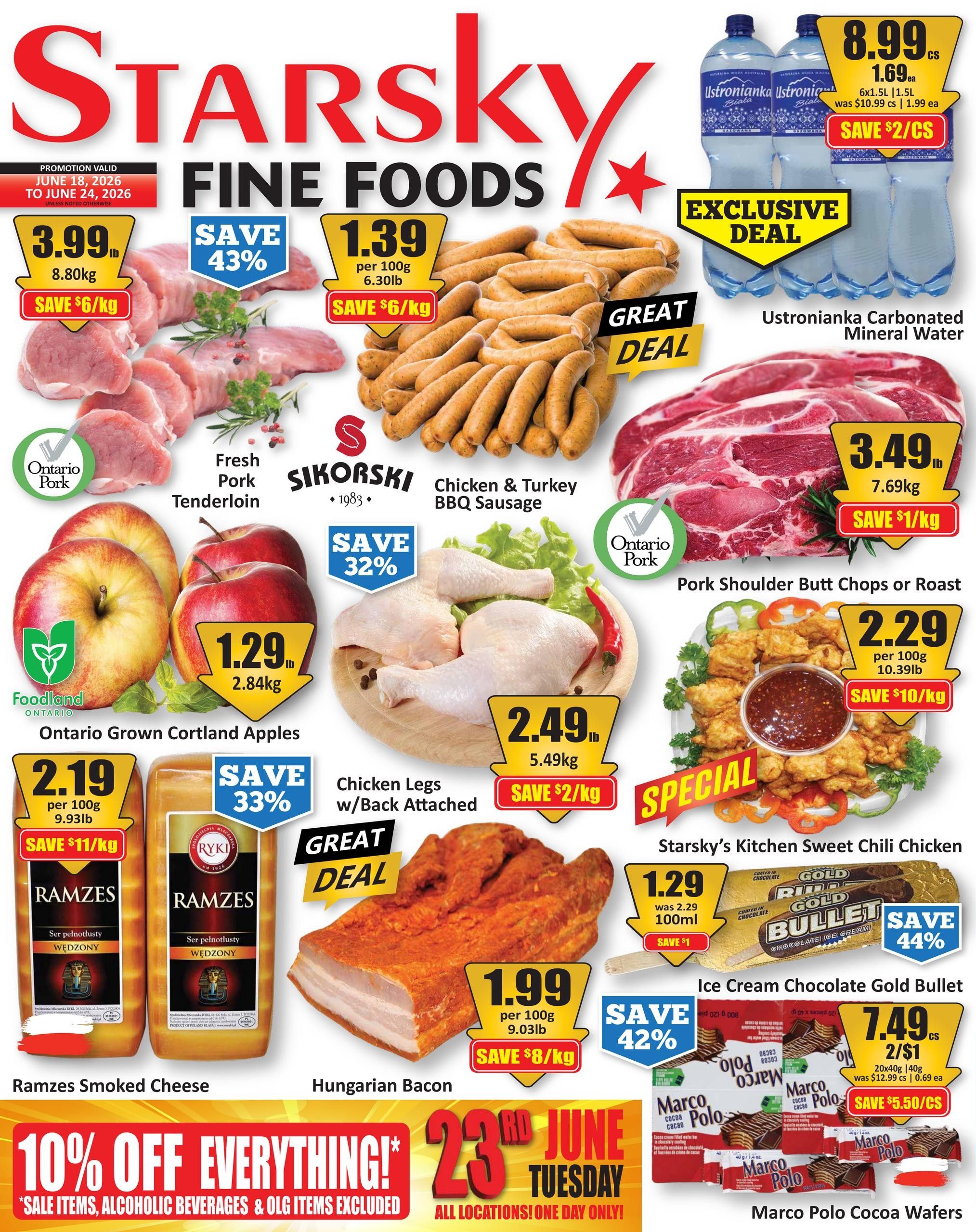 Starsky Foods Flyer June 18 to 24