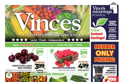 Vince's Market Flyer June 18 to July 1