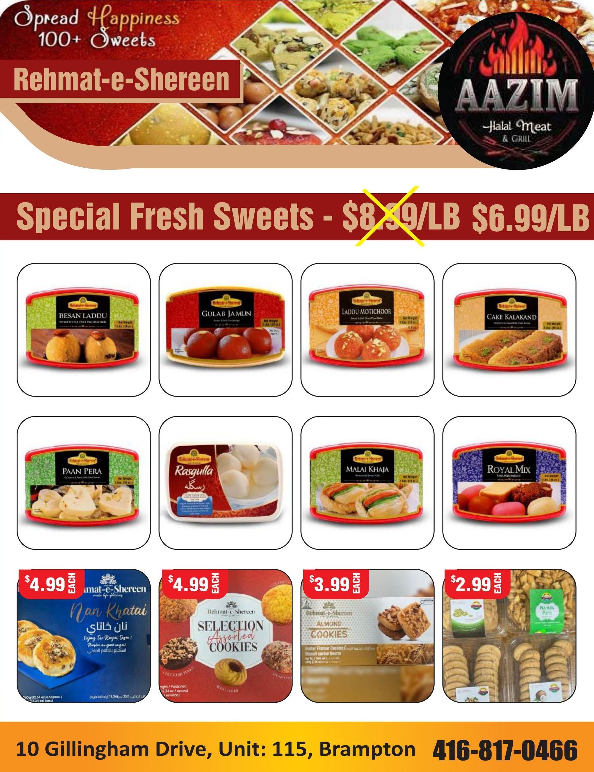 Aazim Halal Meat & Grill Flyer June 18 to 24