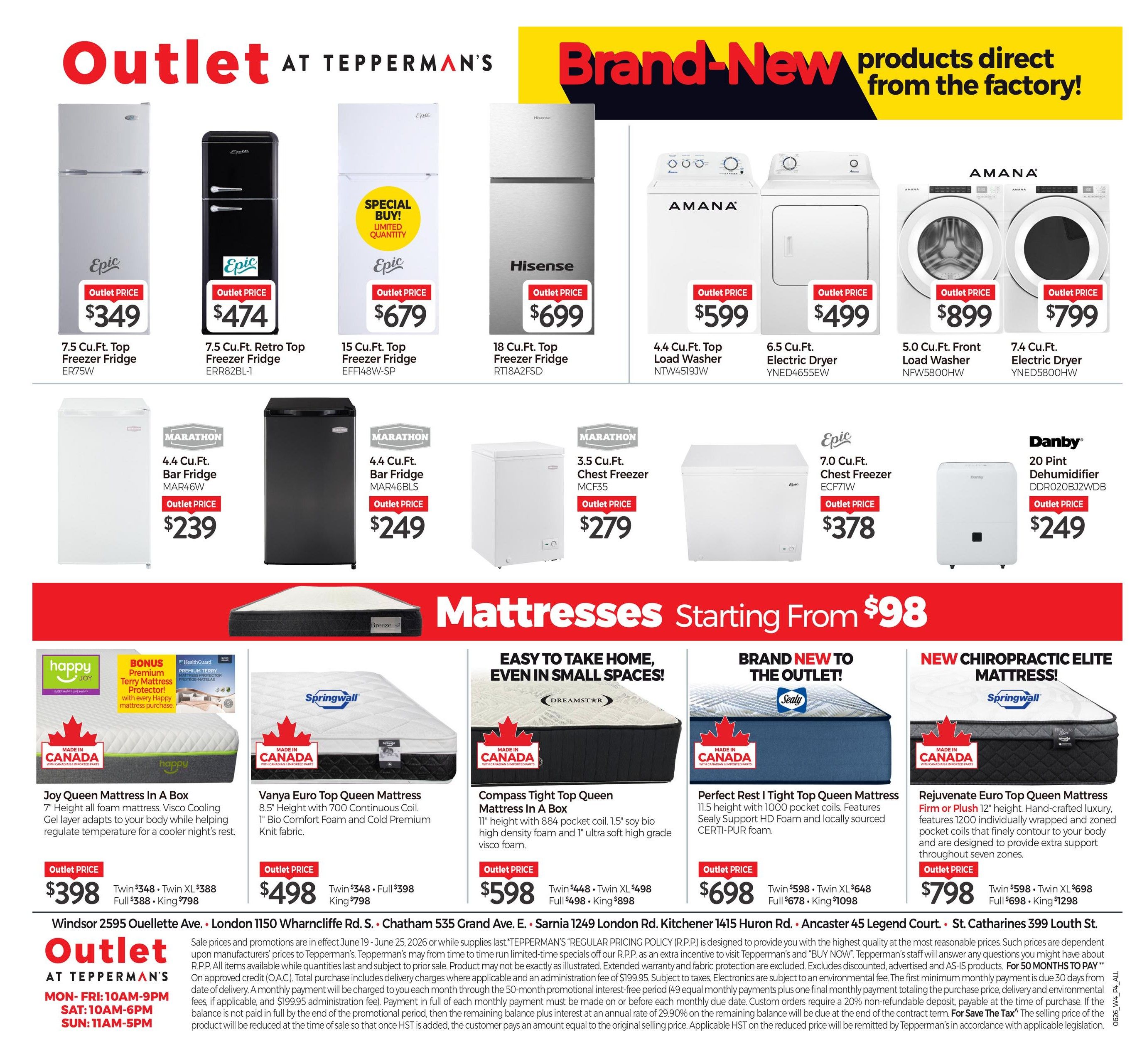 Tepperman's Flyer June 19 to 25