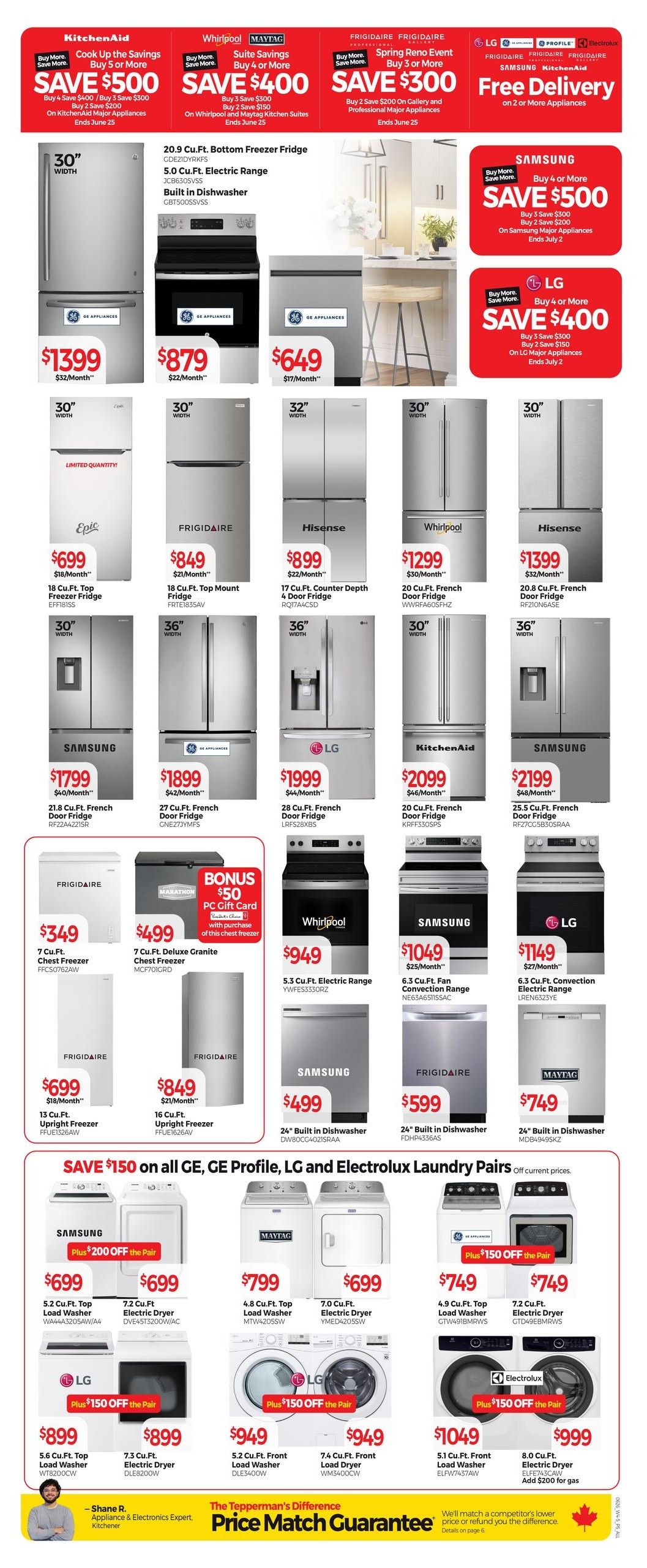 Tepperman's Flyer June 19 to 25
