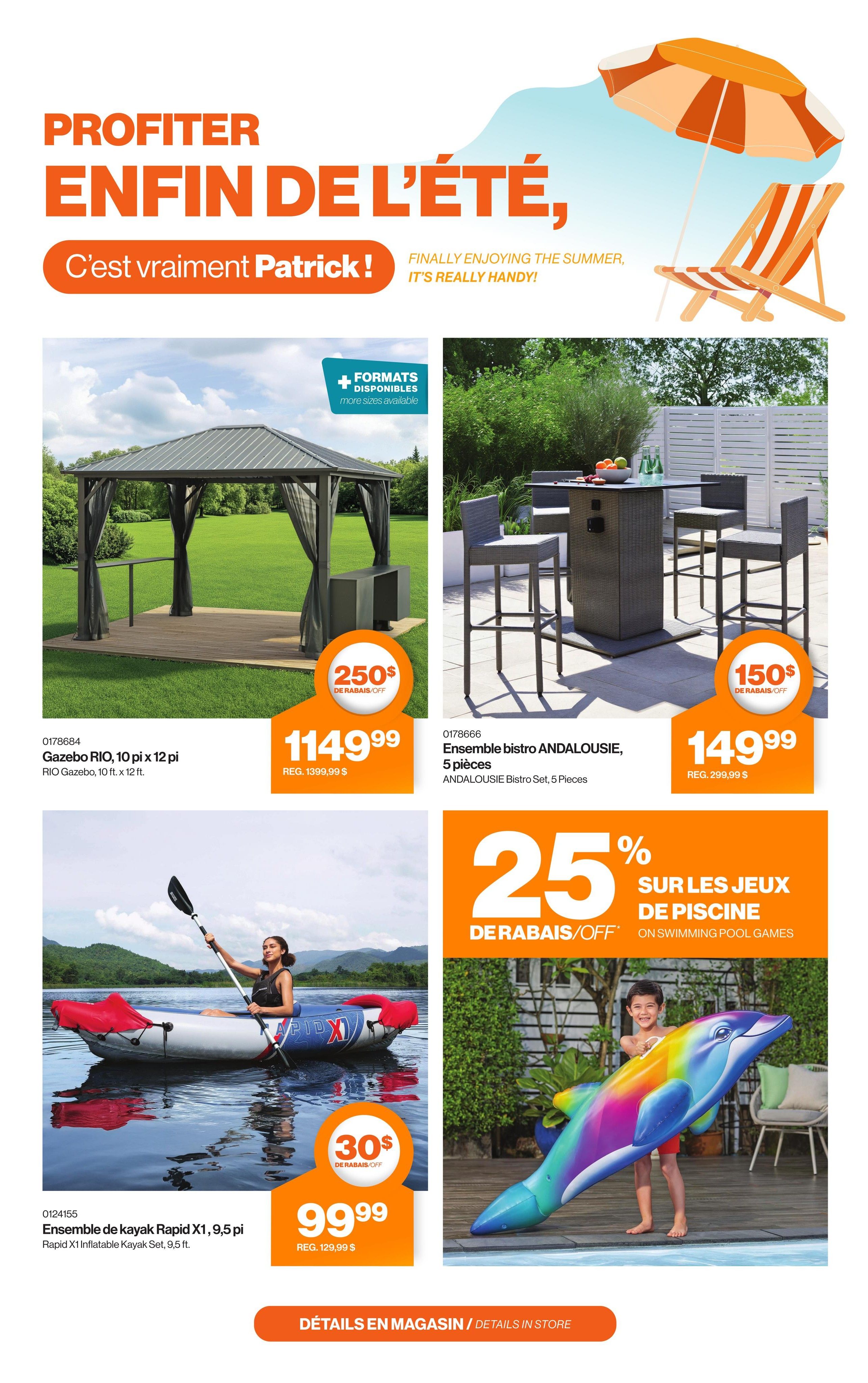 Patrick Morin Flyer June 18 to 24