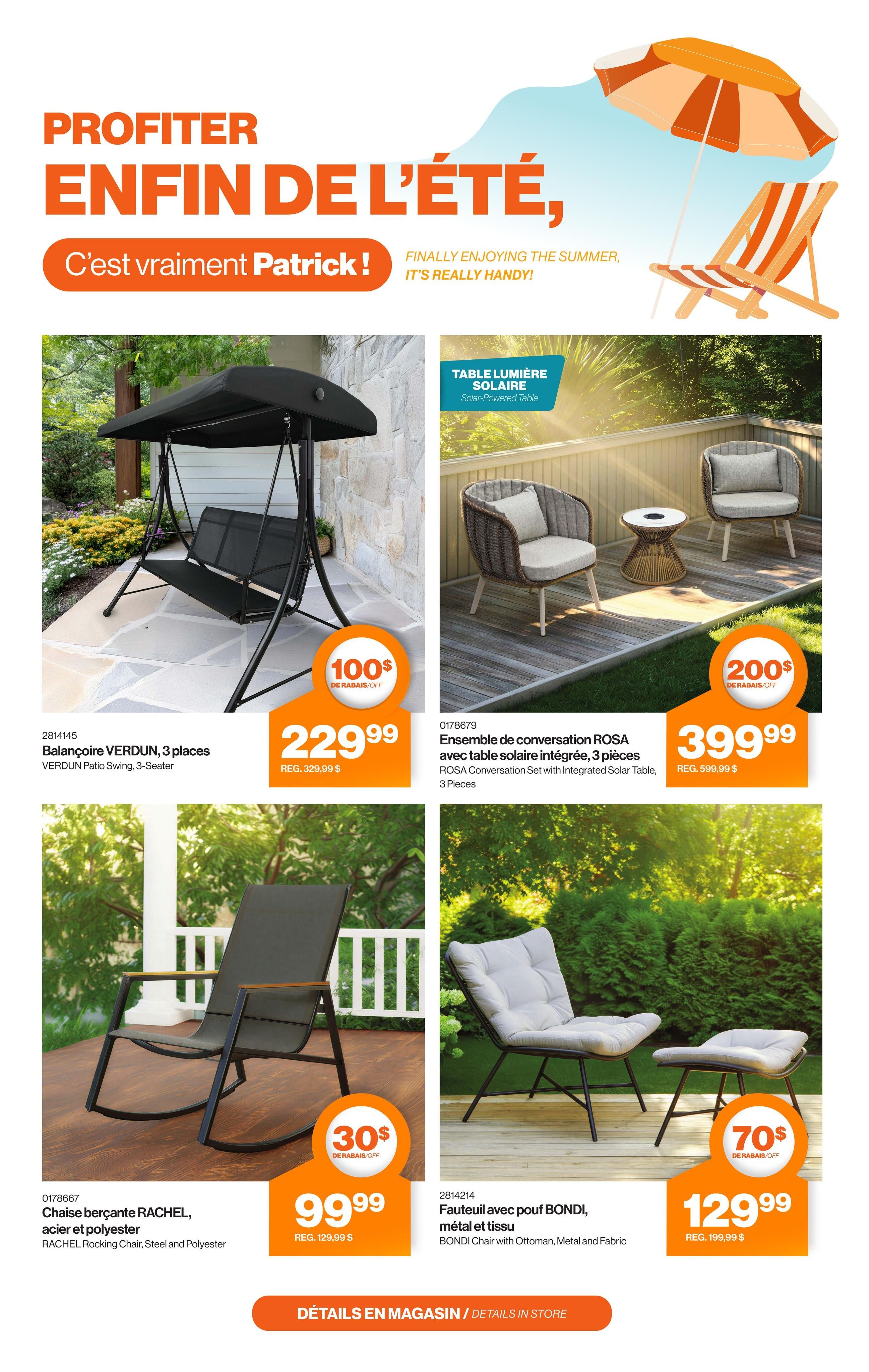 Patrick Morin Flyer June 18 to 24