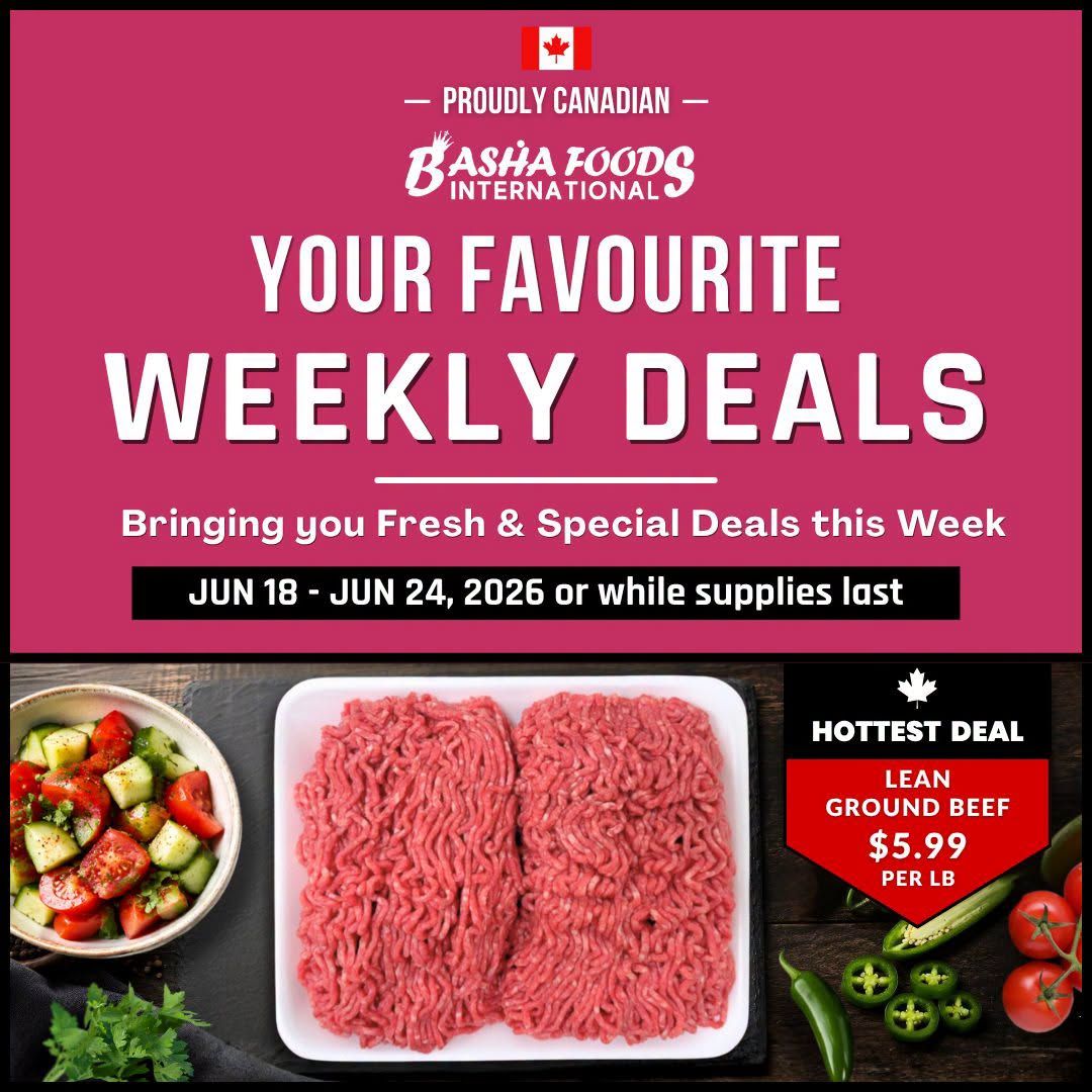 Basha Foods International Flyer June 18 to 24
