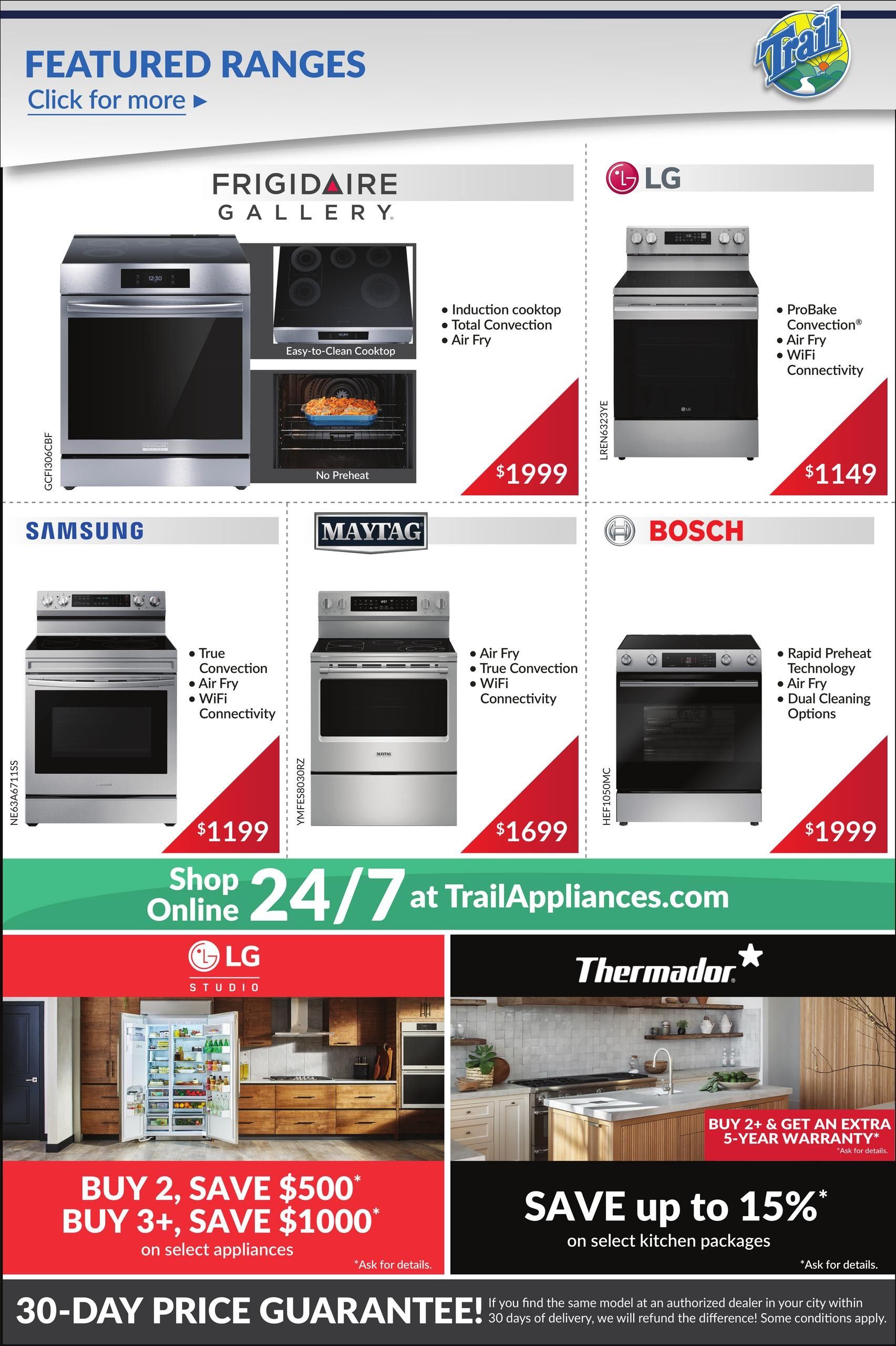 Trail Appliances (AB & SK) Flyer June 18 to 24