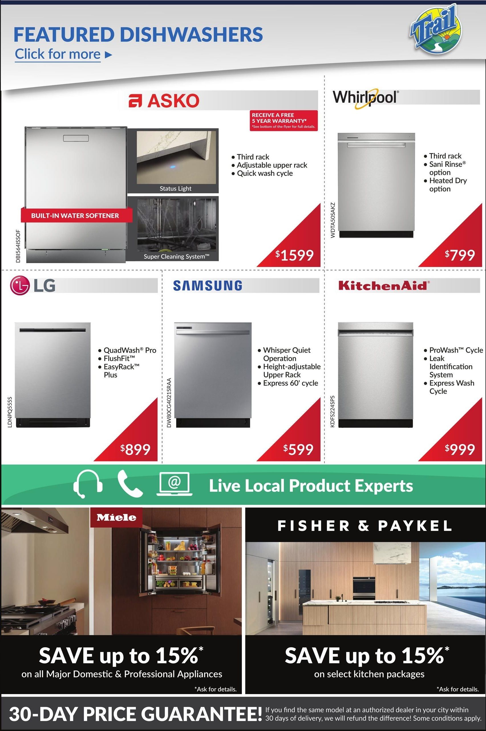 Trail Appliances (AB & SK) Flyer June 18 to 24