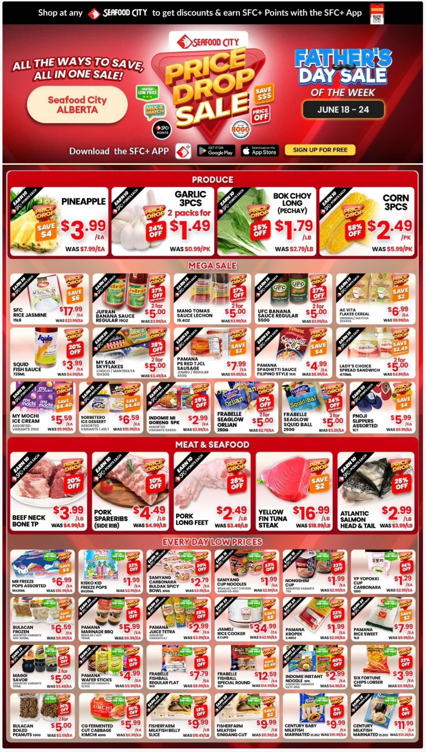 Seafood City Supermarket (AB) Flyer June 18 to 24