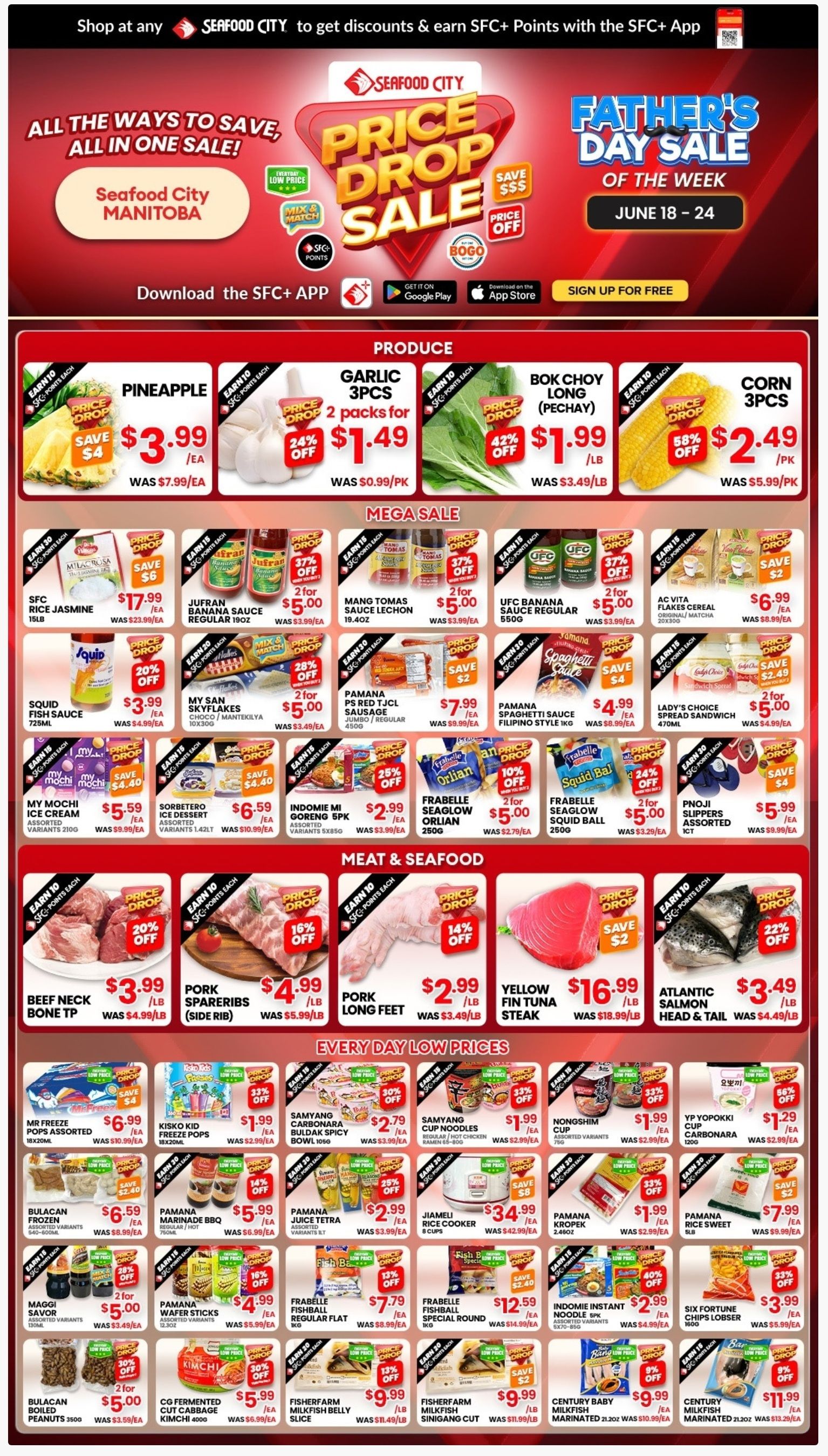 Seafood City Supermarket (MB) Flyer June 18 to 24