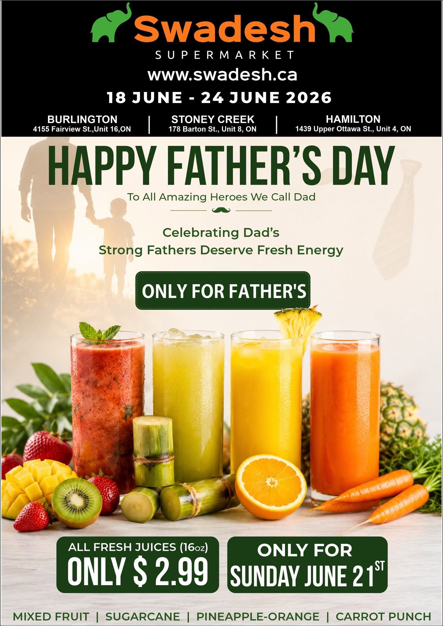 Swadesh Supermarket Flyer June 18 to 24