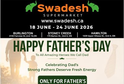 Swadesh Supermarket Flyer June 18 to 24