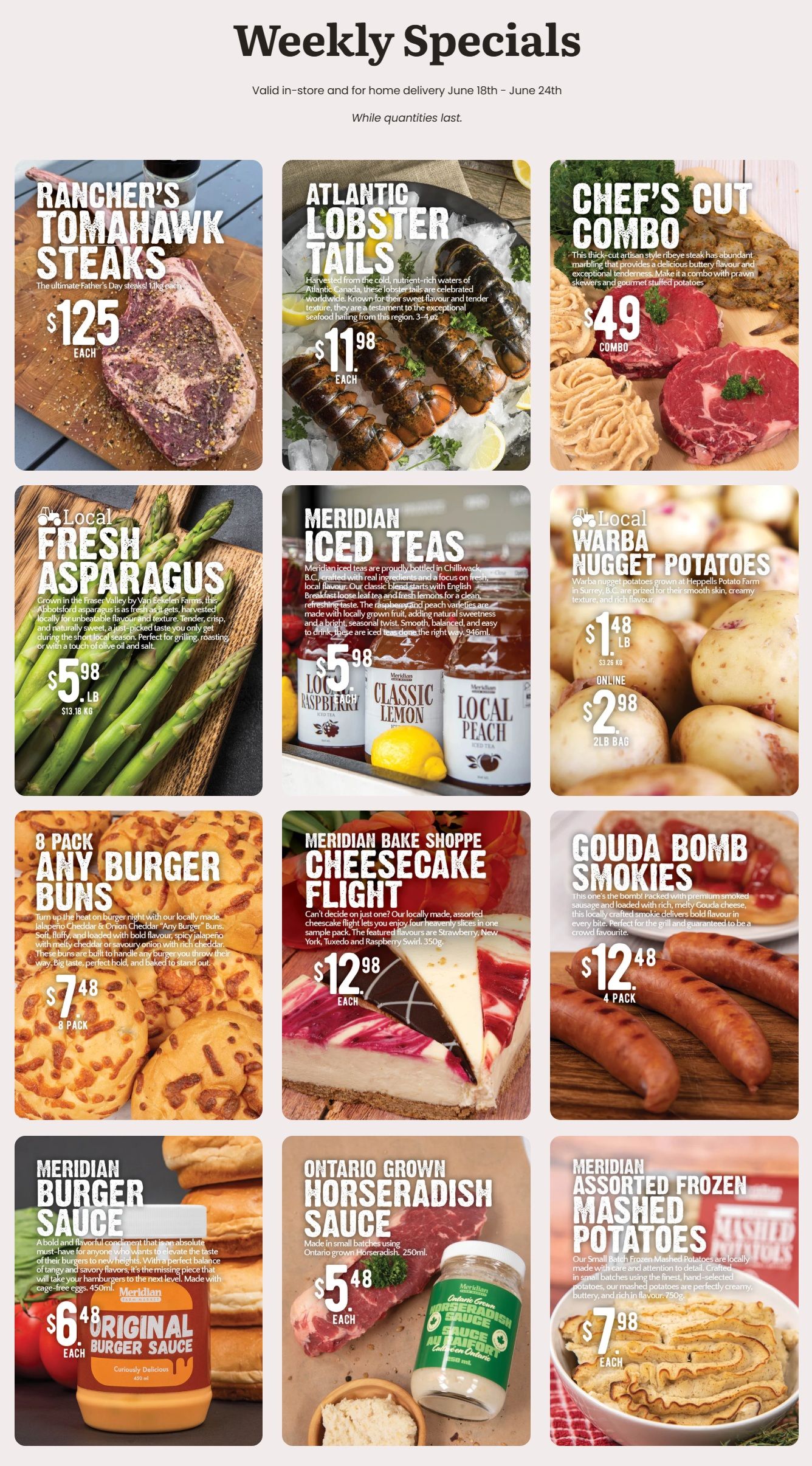 Meridian Farm Market Flyer June 18 to 24