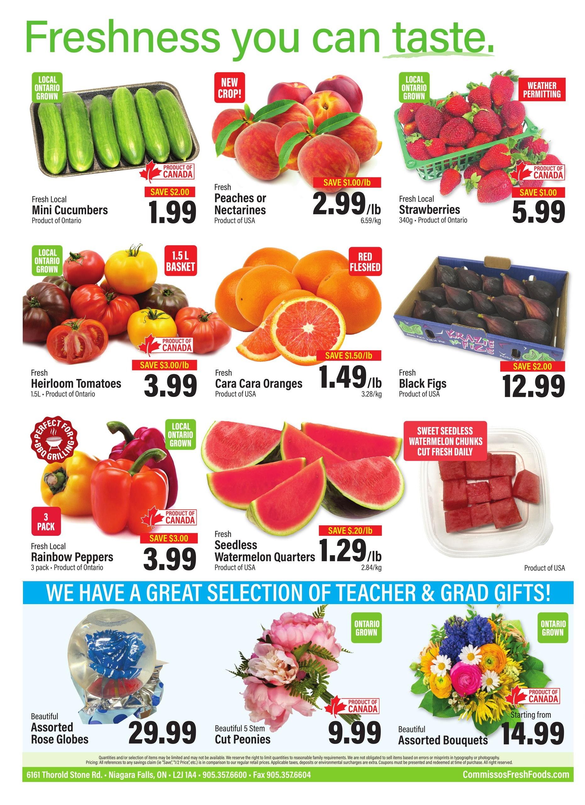 Commisso's Fresh Foods Flyer June 19 to 25