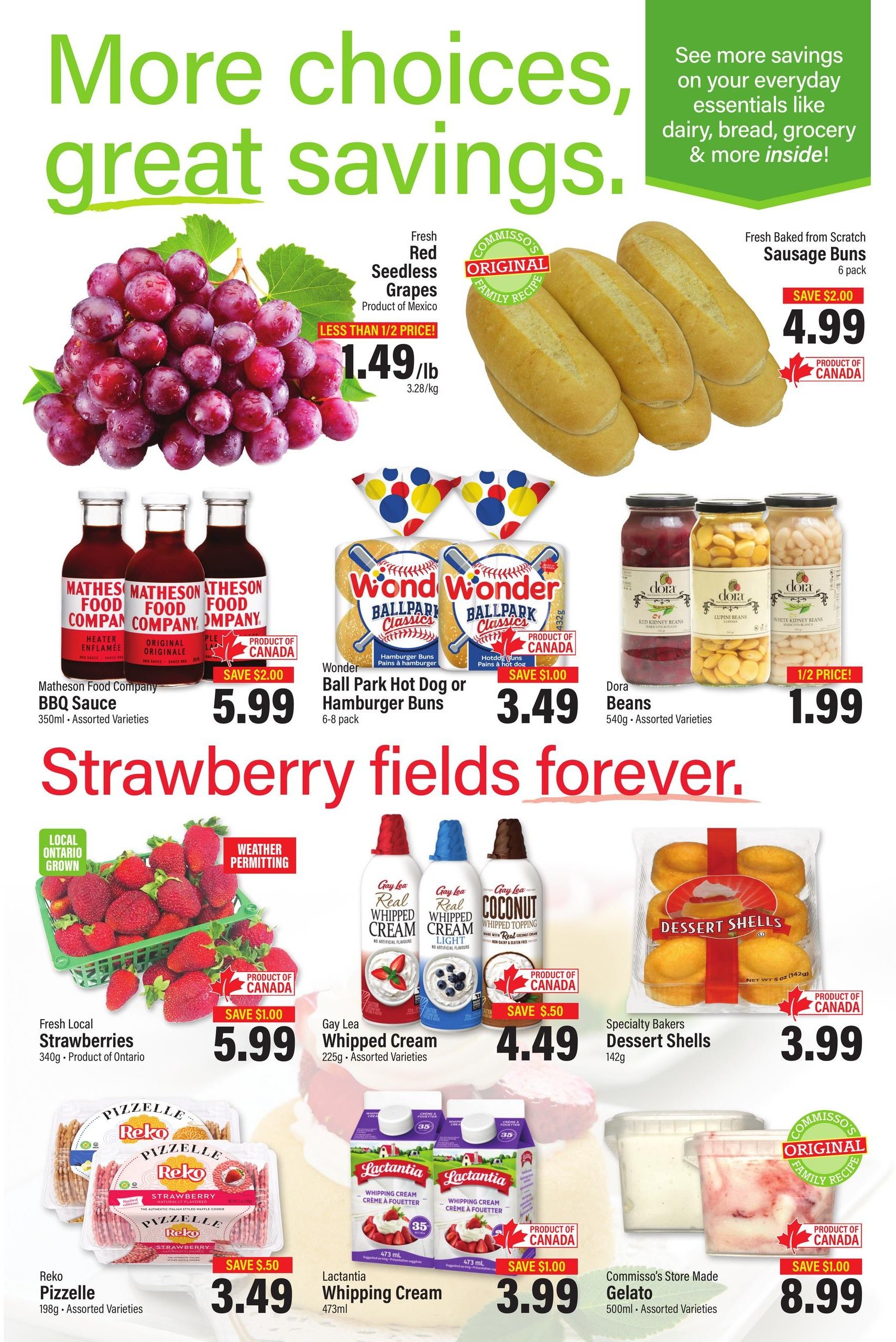 Commisso's Fresh Foods Flyer June 19 to 25