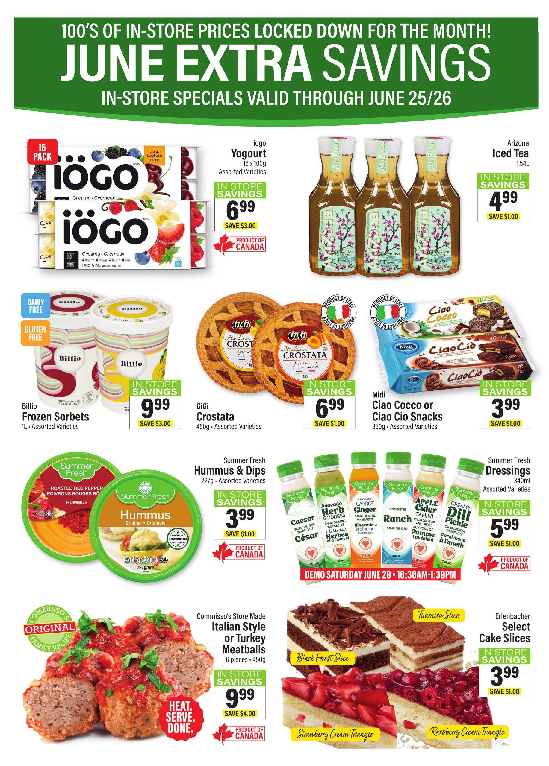 Commisso's Fresh Foods Flyer June 19 to 25