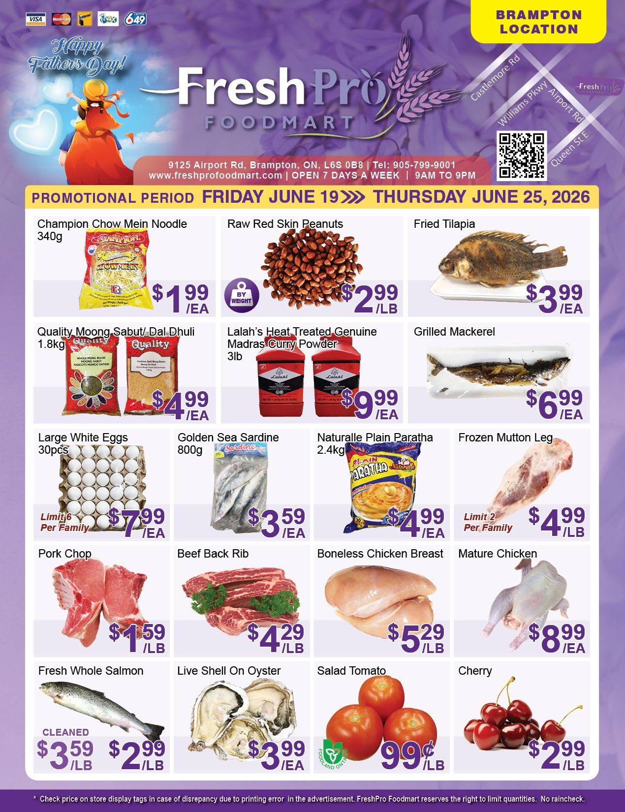 FreshPro Foodmart (Brampton) Flyer June 19 to 25