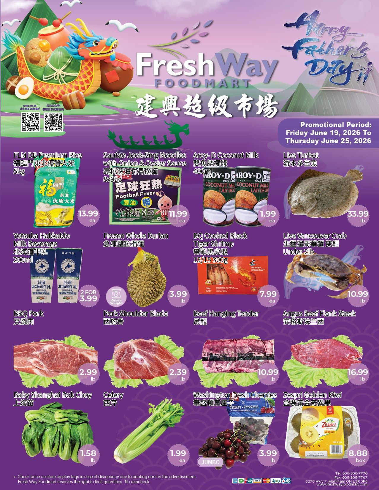 FreshWay Foodmart Flyer June 19 to 25
