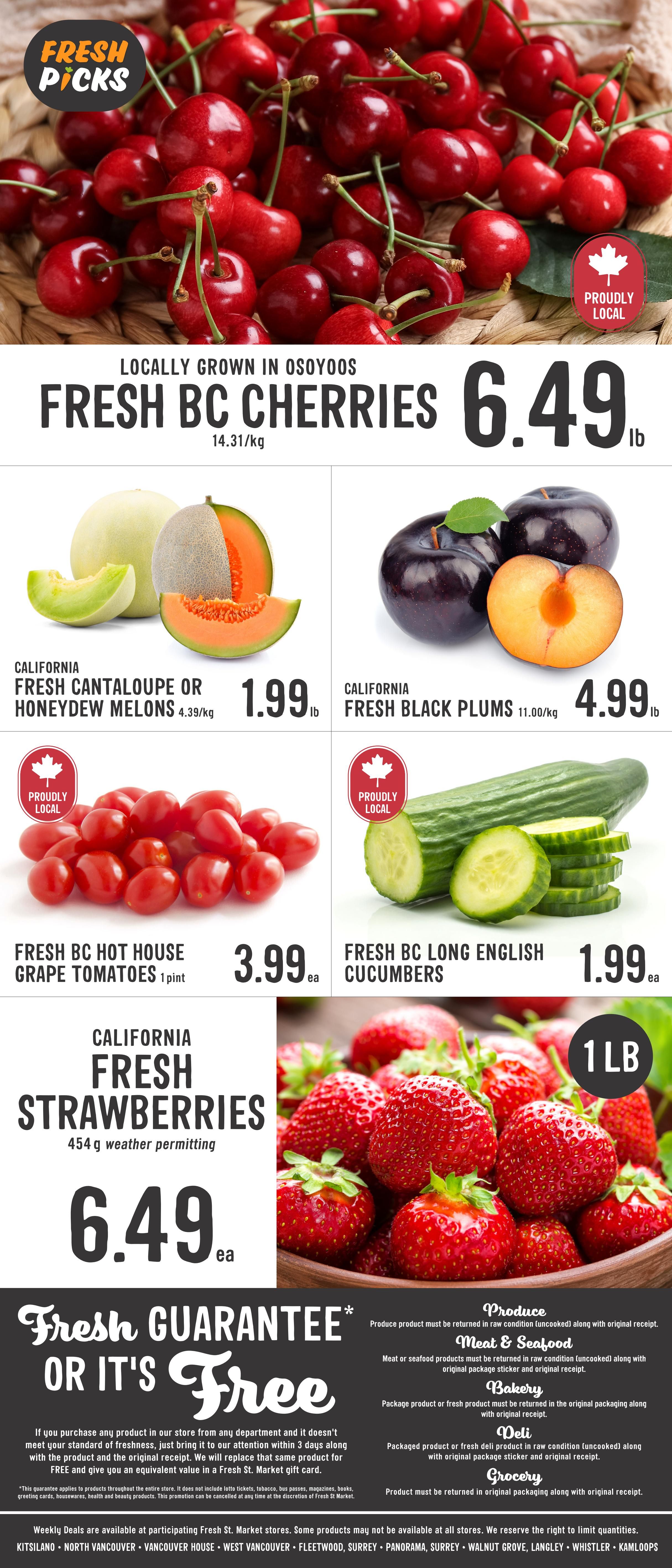 Fresh St. Market Flyer June 19 to 25