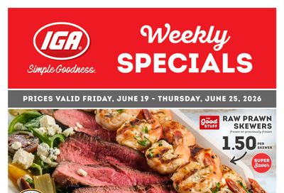 IGA Stores of BC Flyer June 19 to 25