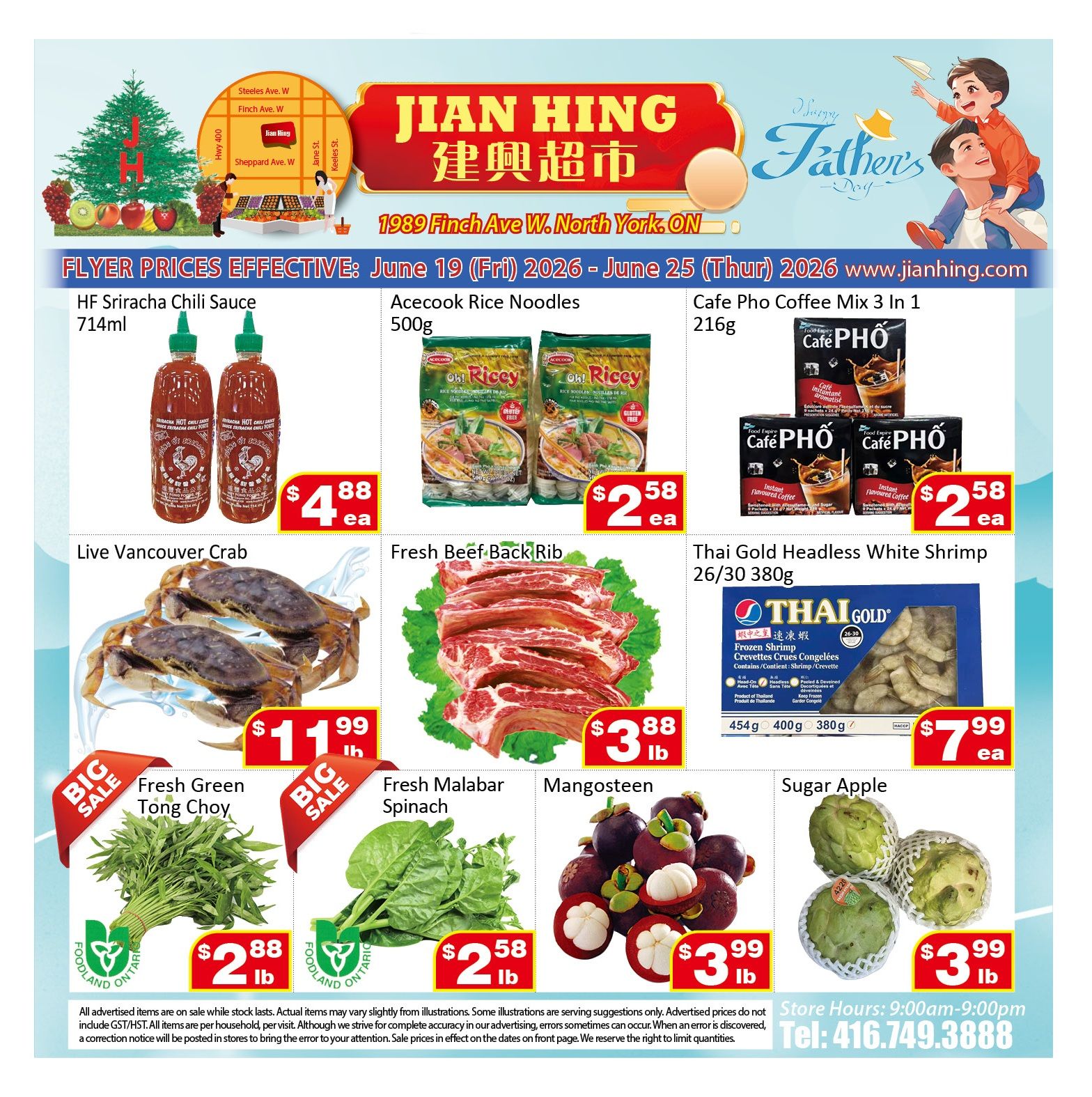 Jian Hing Supermarket (North York) Flyer June 19 to 25
