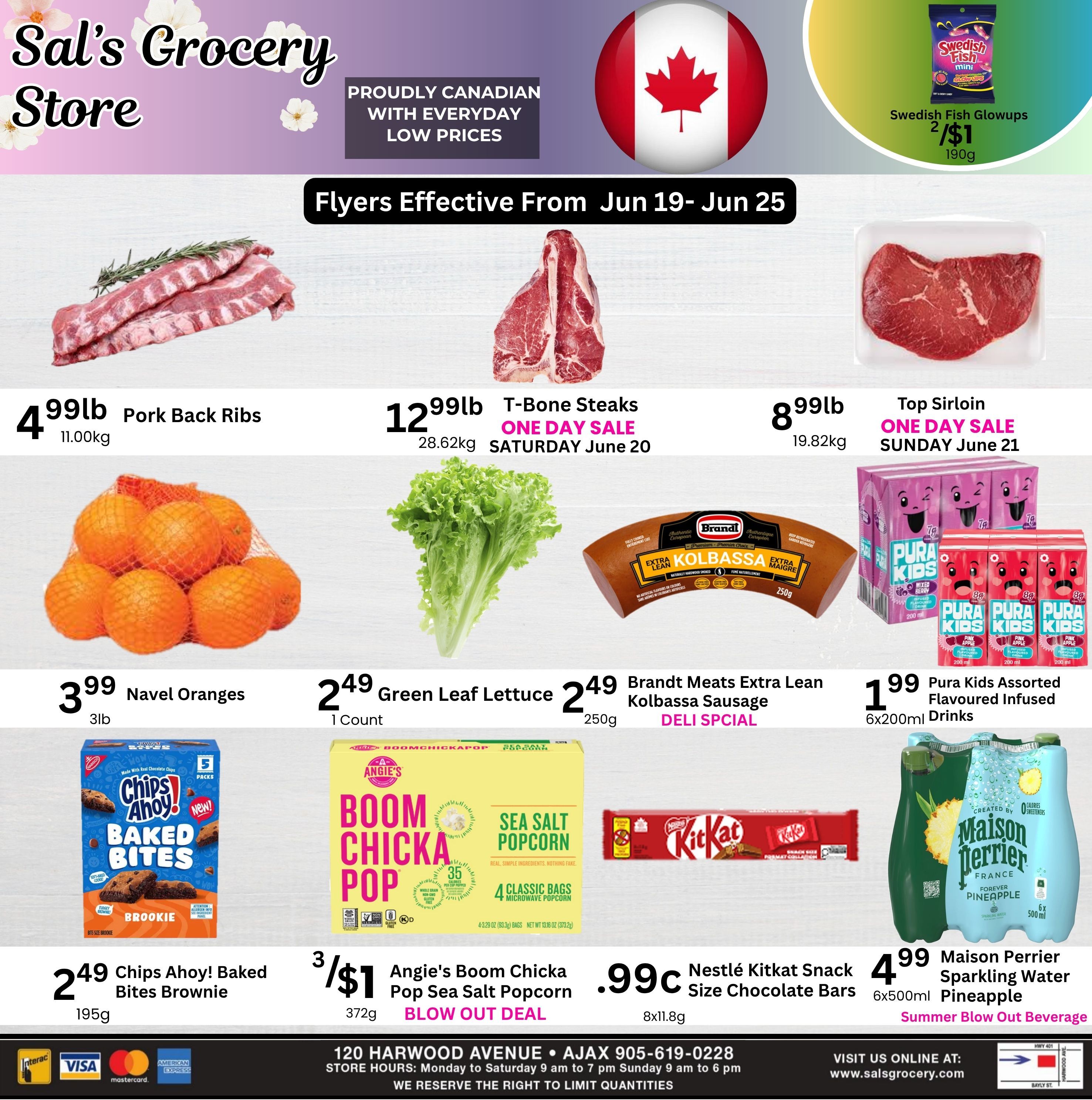 Sal's Grocery Flyer June 19 to 25