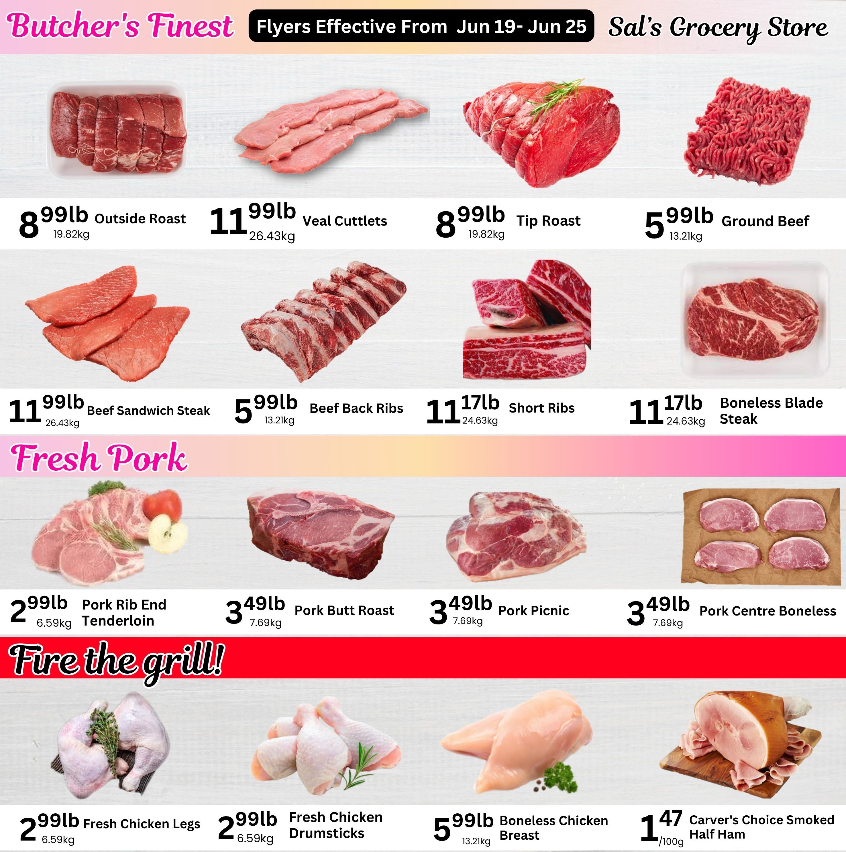 Sal's Grocery Flyer June 19 to 25