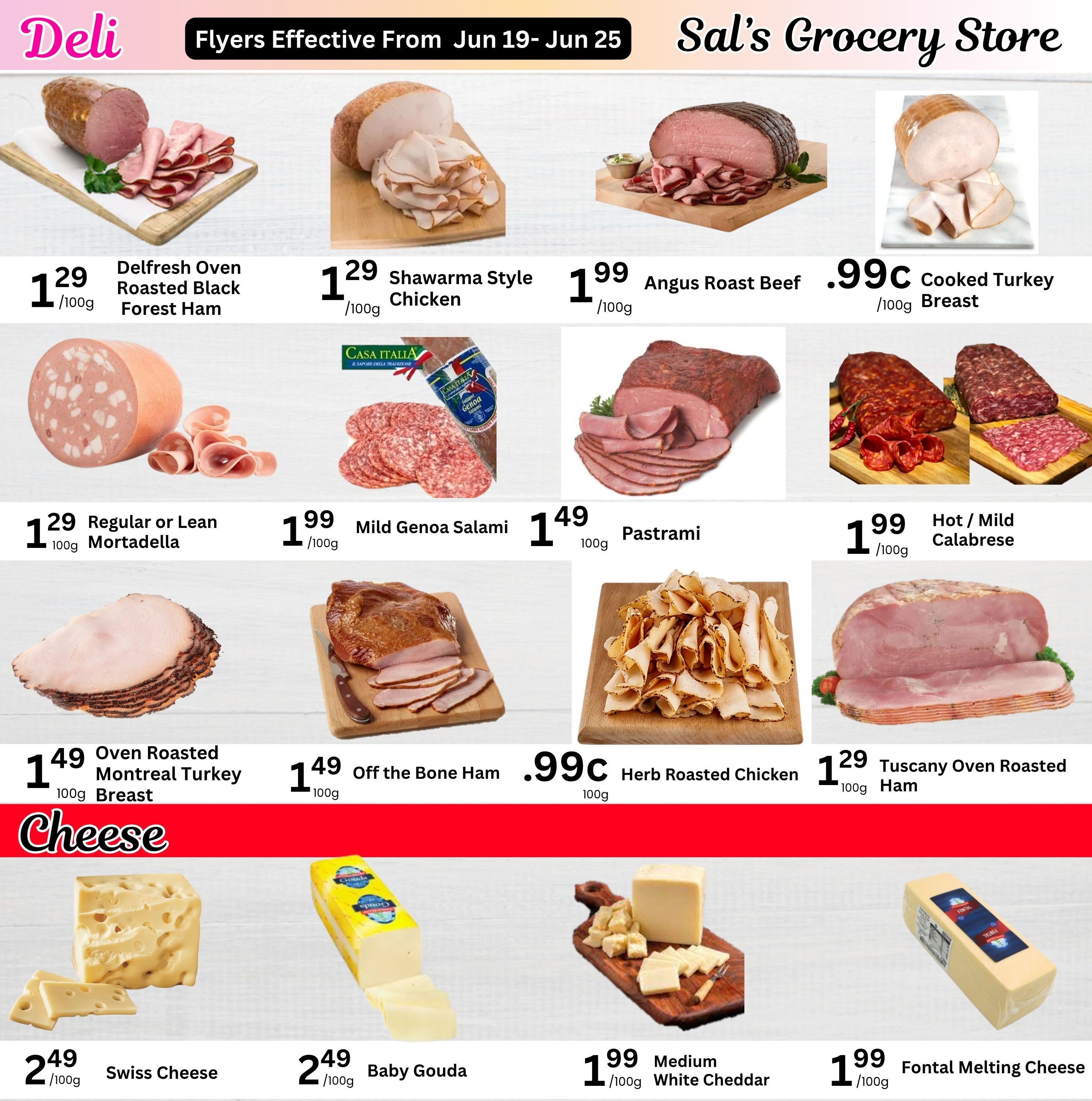 Sal's Grocery Flyer June 19 to 25