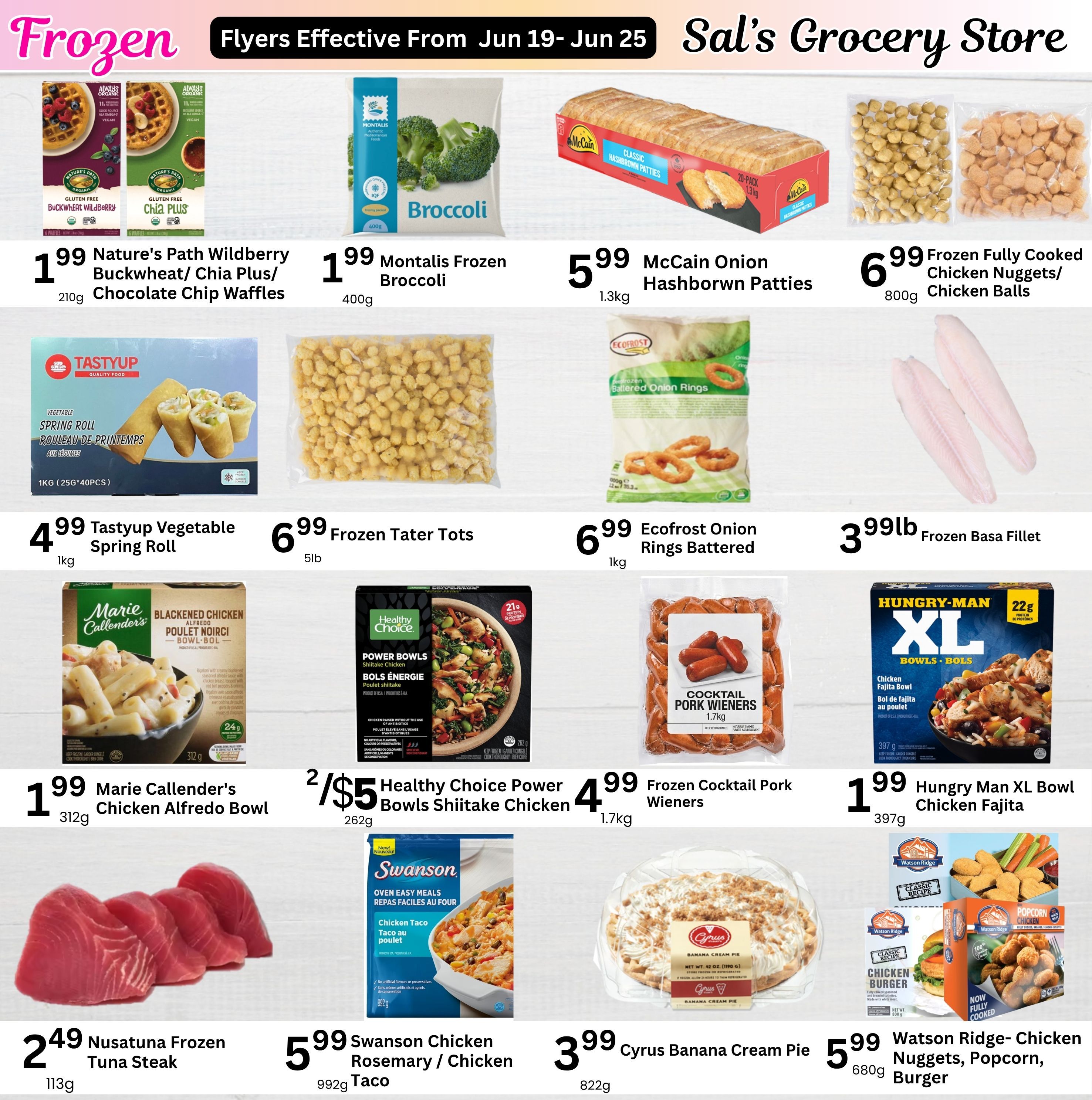 Sal's Grocery Flyer June 19 to 25