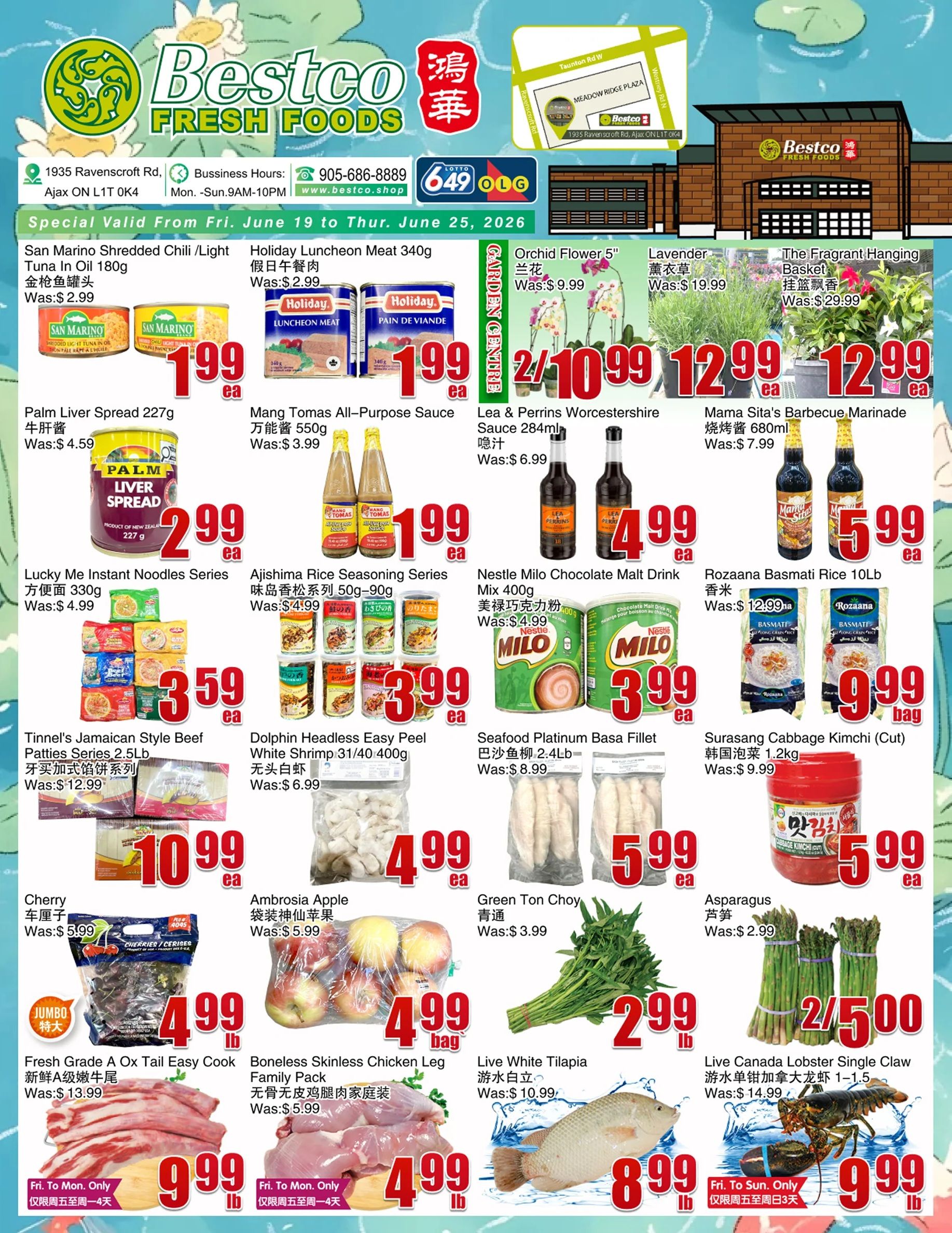 BestCo Food Mart (Ajax) Flyer June 19 to 25