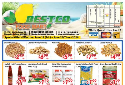 BestCo Food Mart (Etobicoke) Flyer June 19 to 25