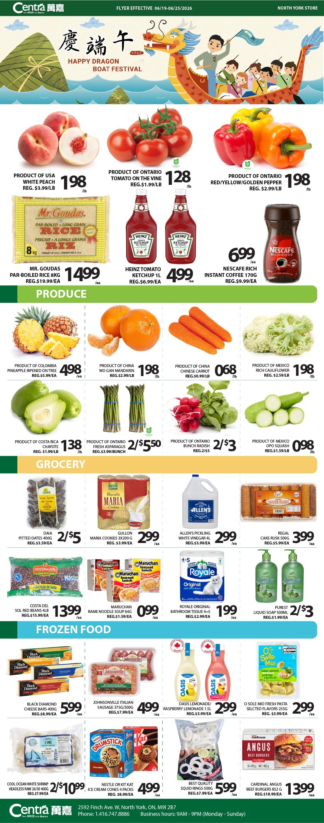 Centra Foods (North York) Flyer June 19 to 25