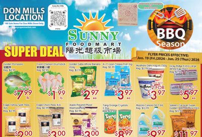 Sunny Foodmart (Don Mills) Flyer June 19 to 25