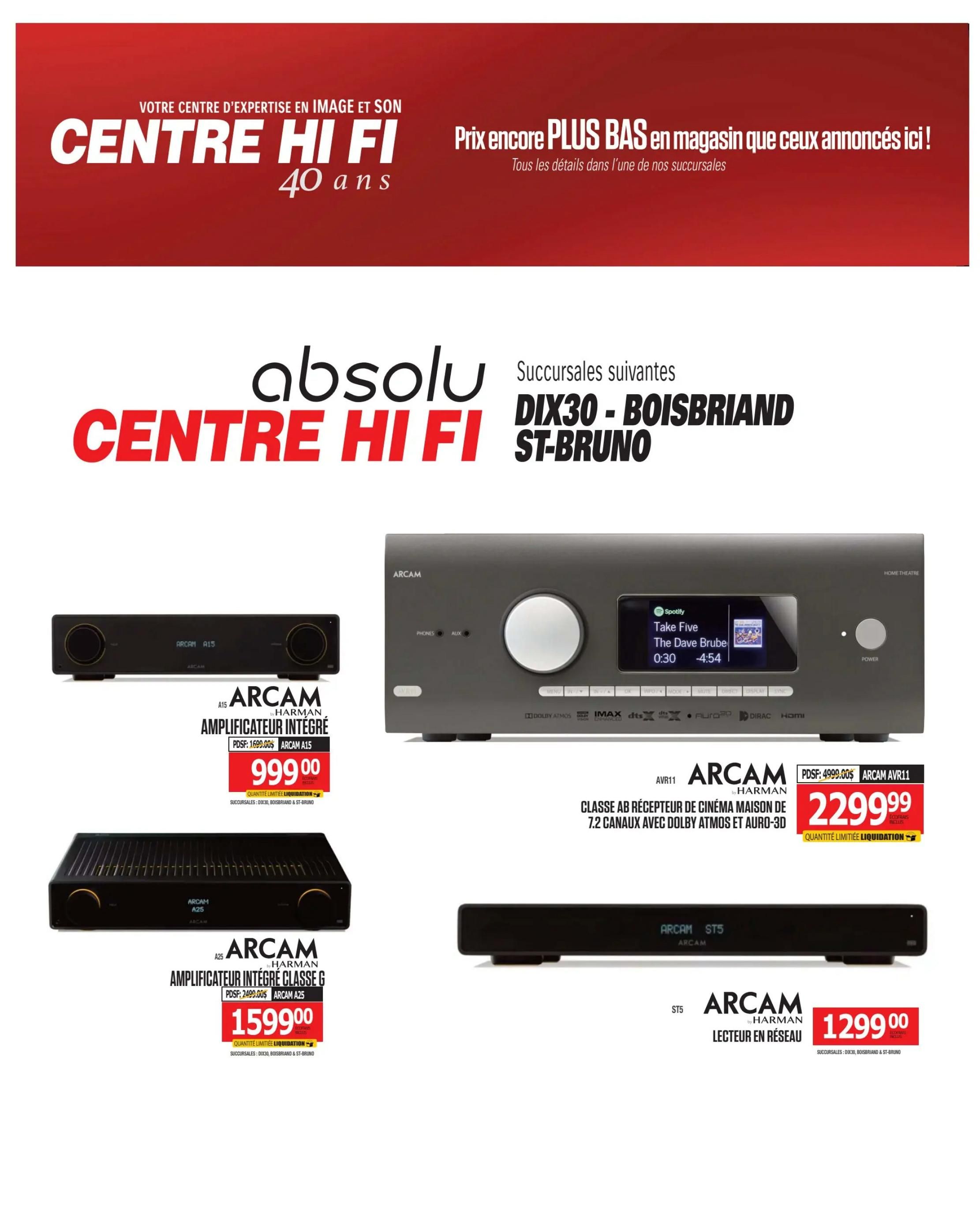 Centre Hi-Fi Flyer June 19 to 25