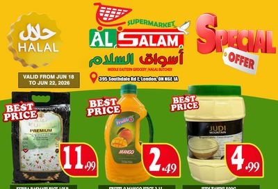Al-Salam Supermarket Flyer June 18 to 22