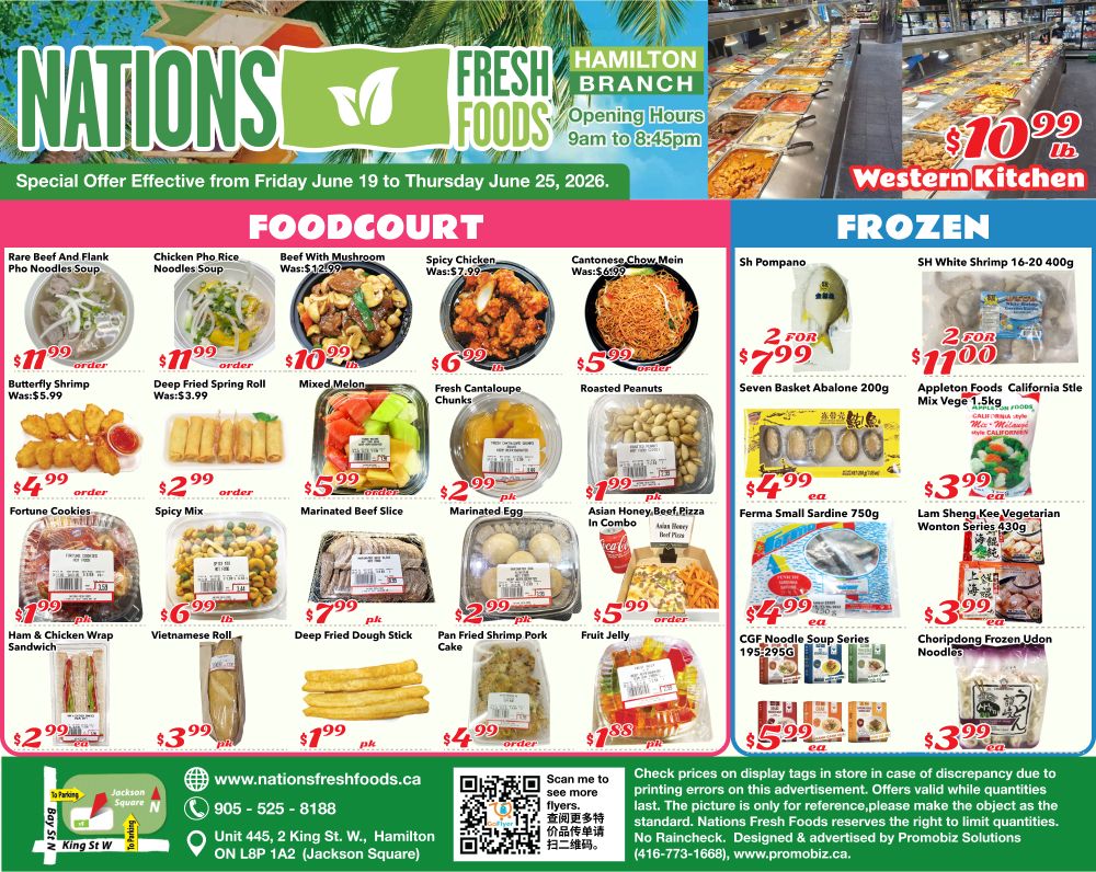 Nations Fresh Foods (Hamilton) Flyer June 19 to 25