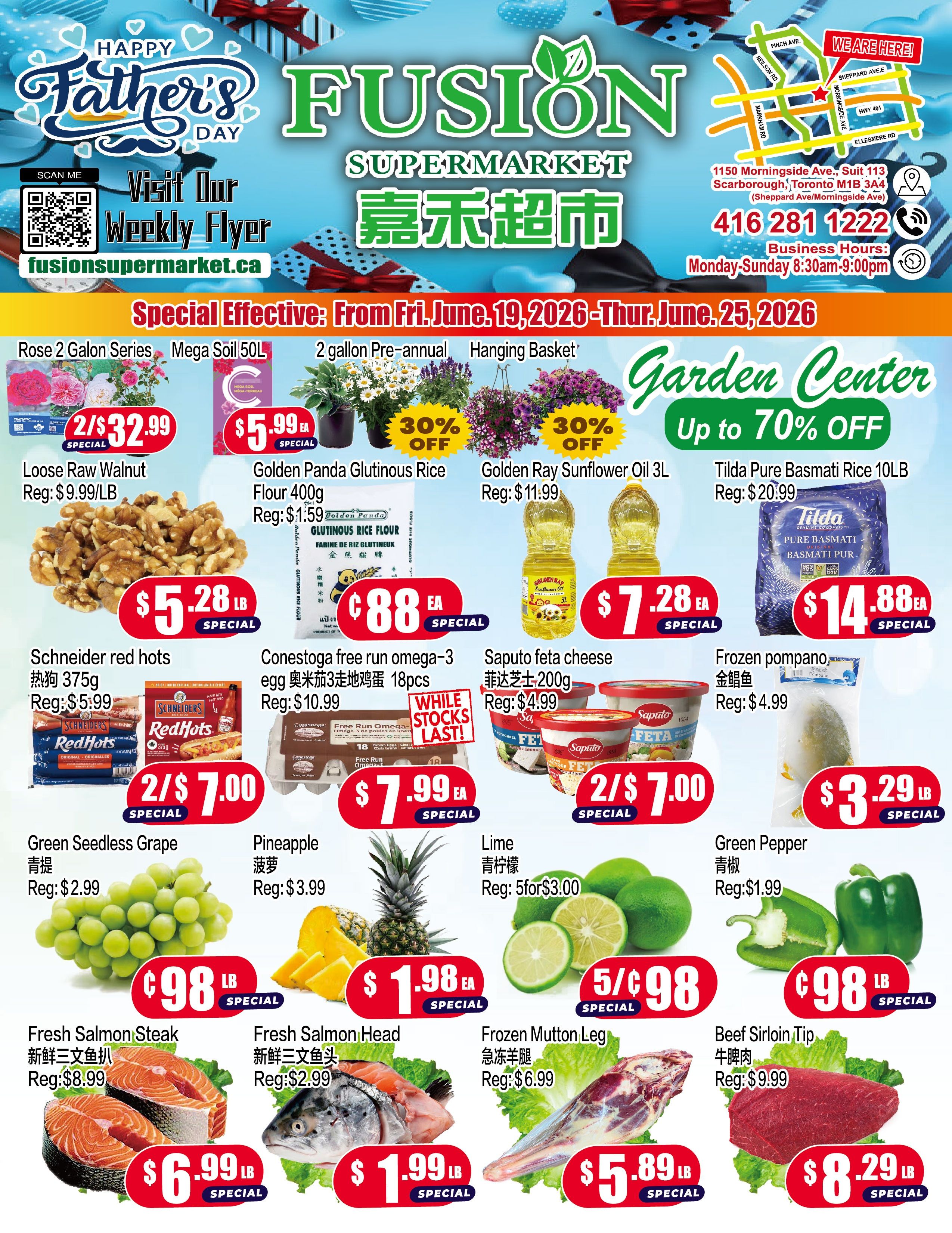 Fusion Supermarket (Scarborough) Flyer June 19 to 25