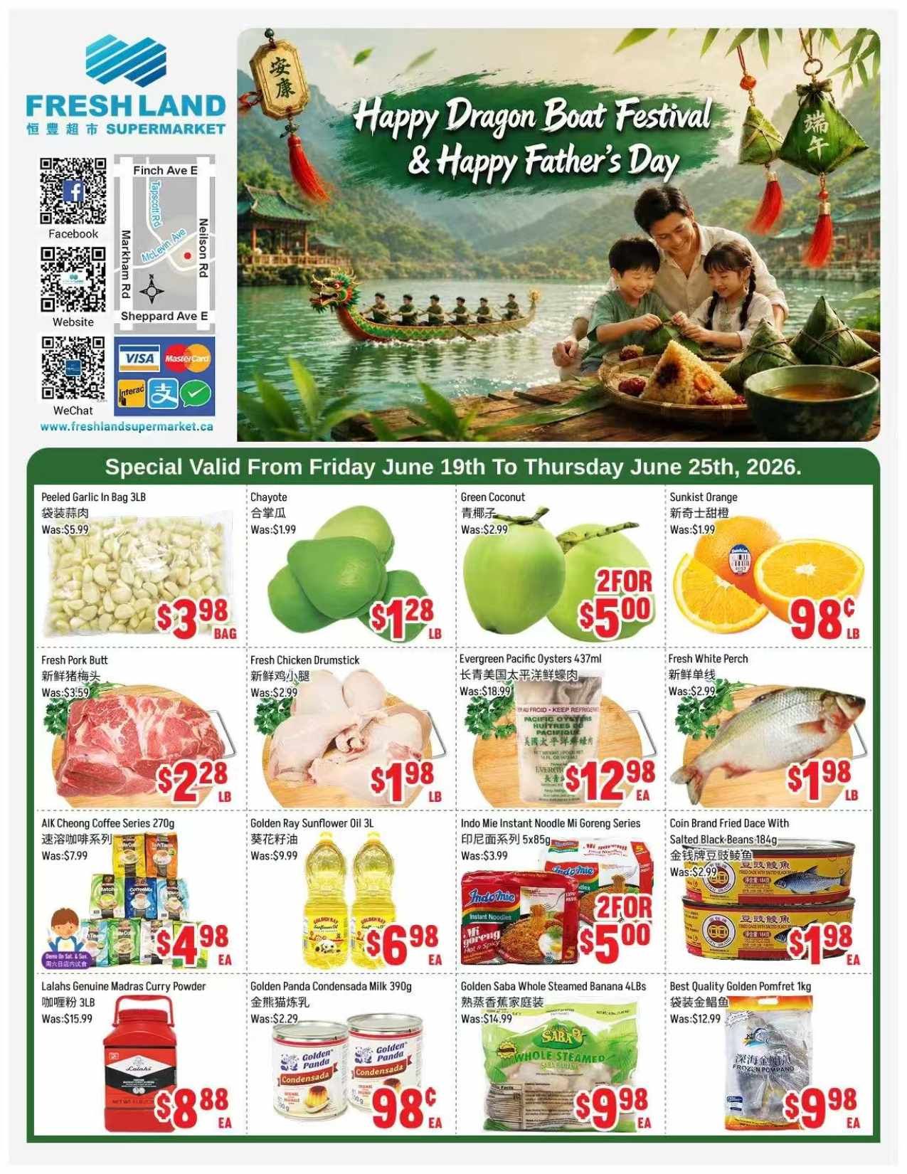 FreshLand Supermarket Flyer June 19 to 25