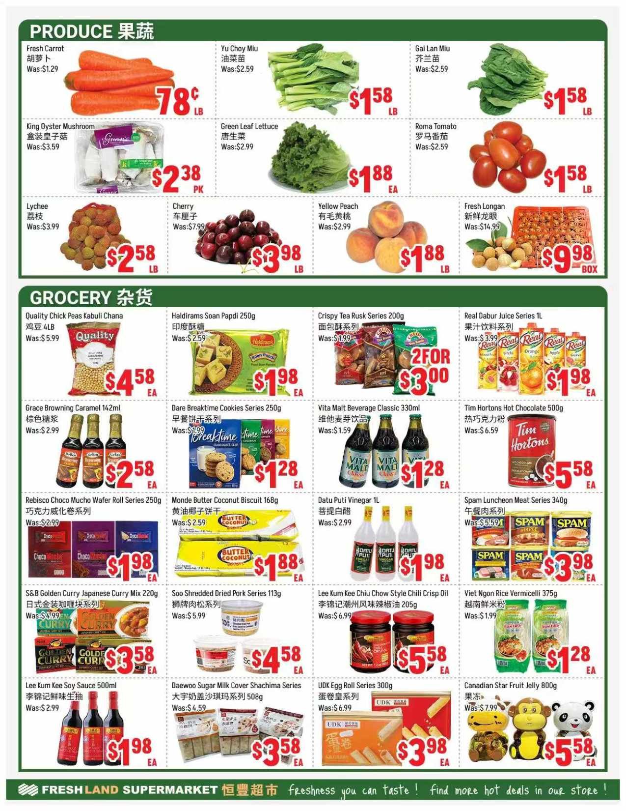 FreshLand Supermarket Flyer June 19 to 25