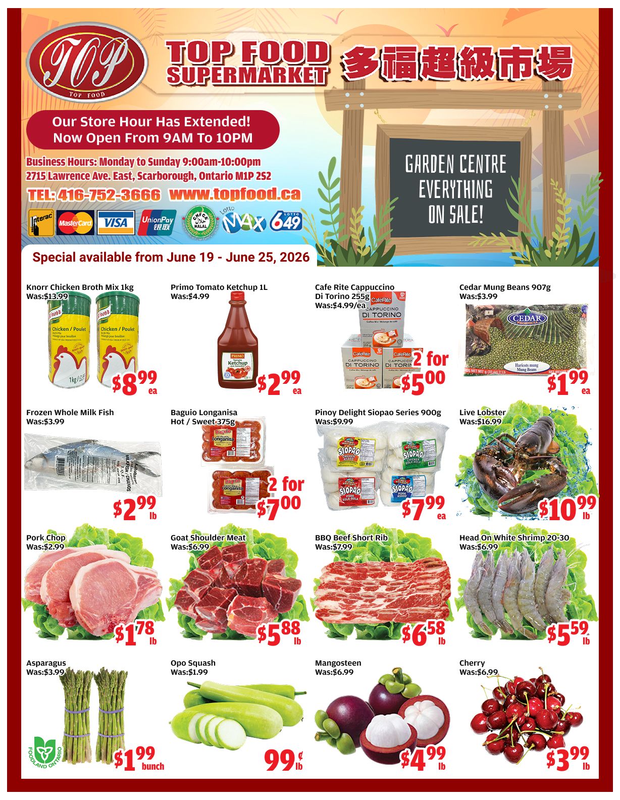 Top Food Supermarket Flyer June 19 to 25