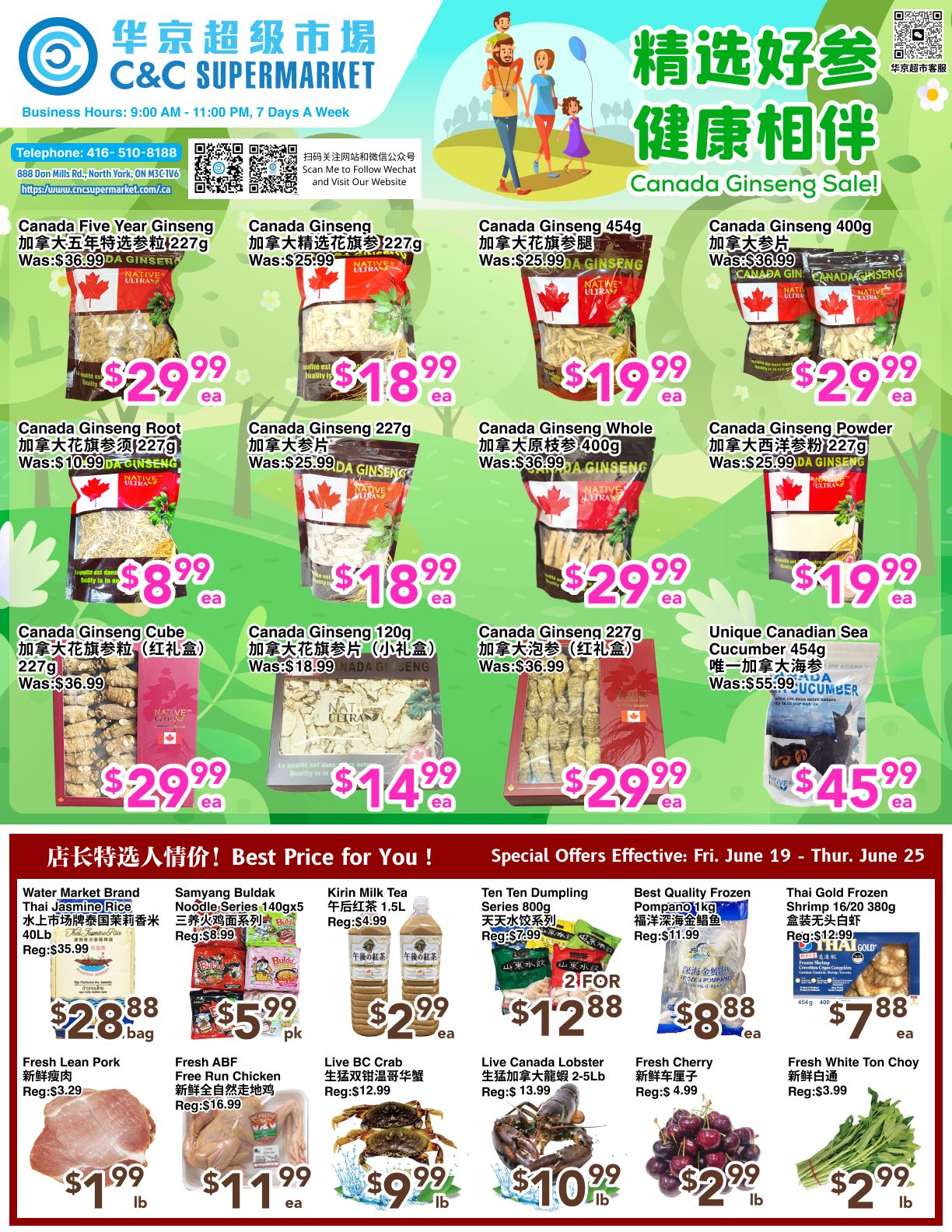 C&C Supermarket Flyer June 19 to 25