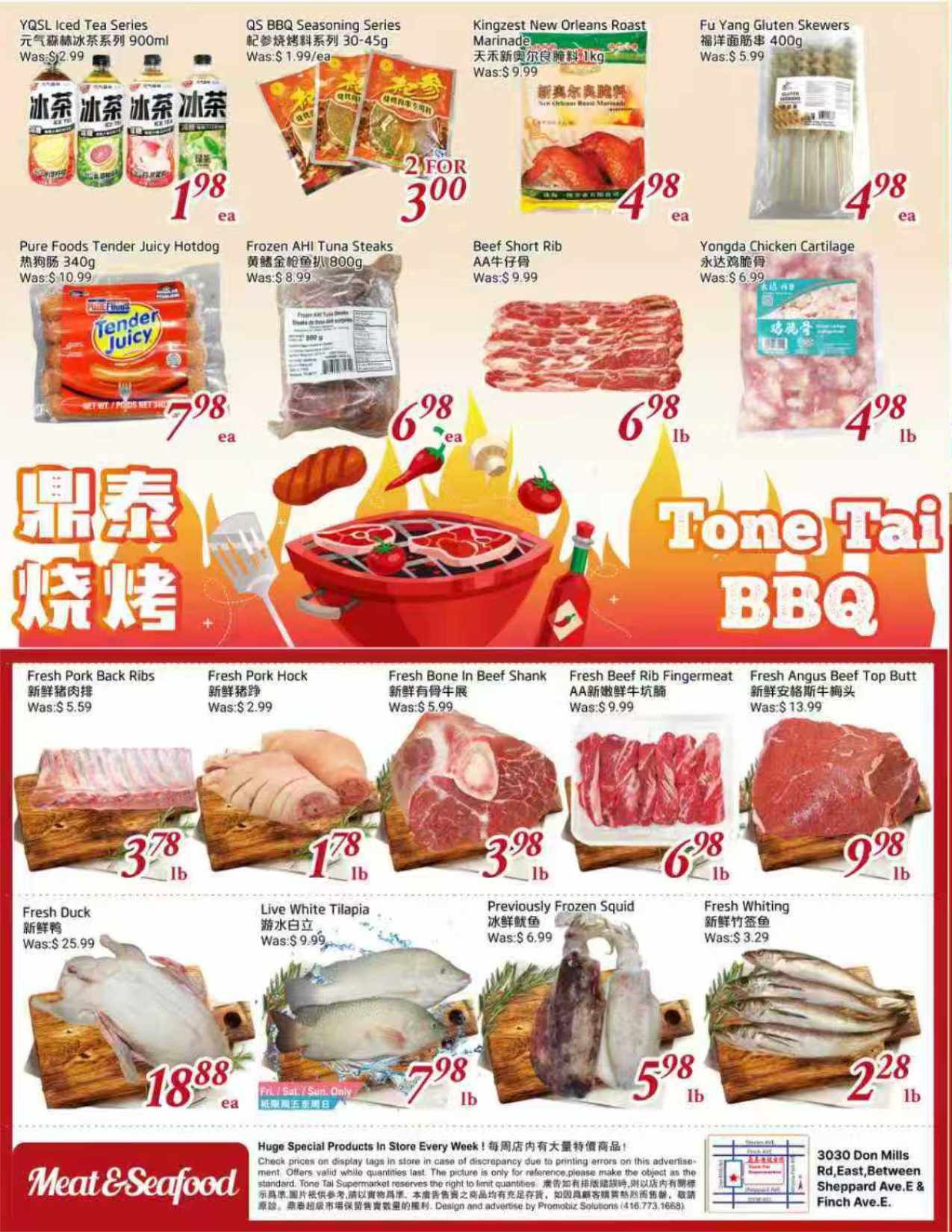 Tone Tai Supermarket Flyer June 19 to 25