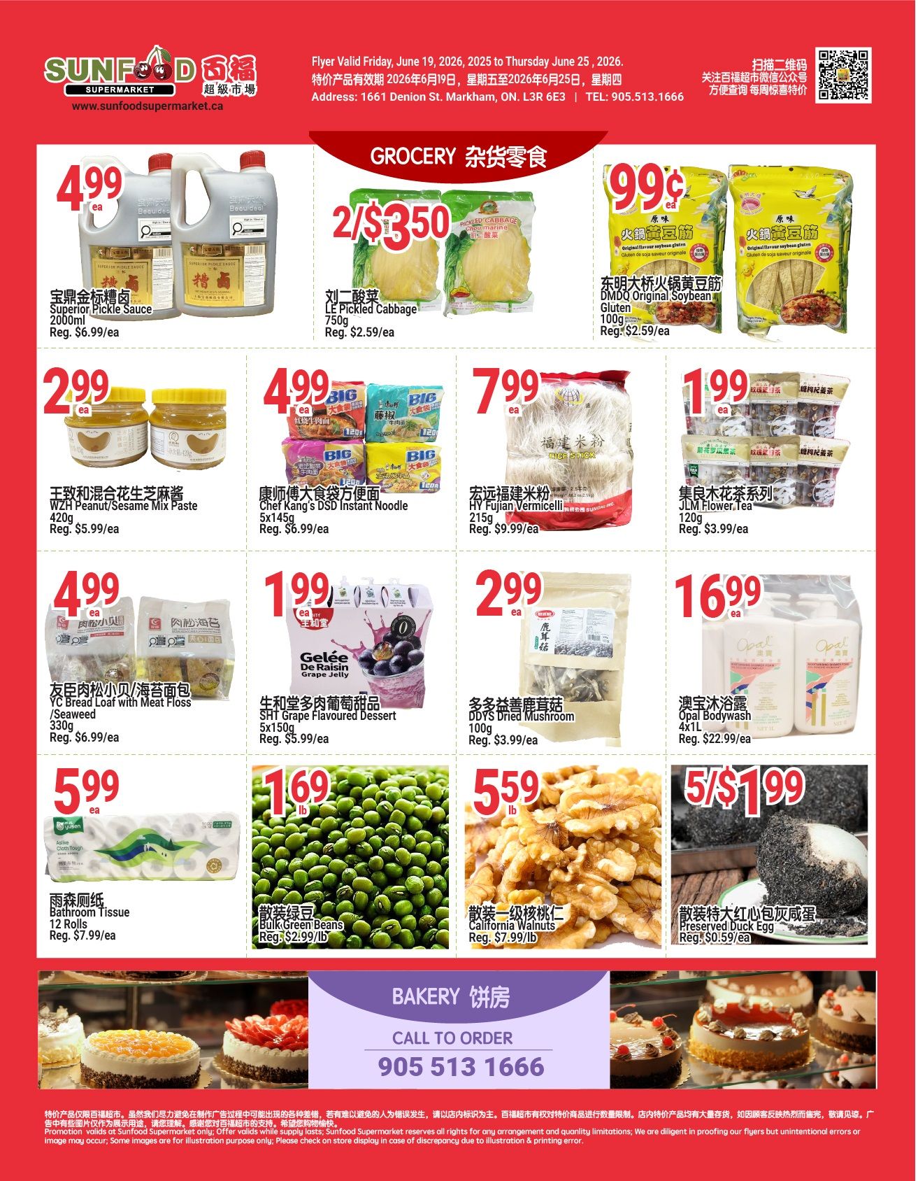 Sunfood Supermarket Flyer June 19 to 25