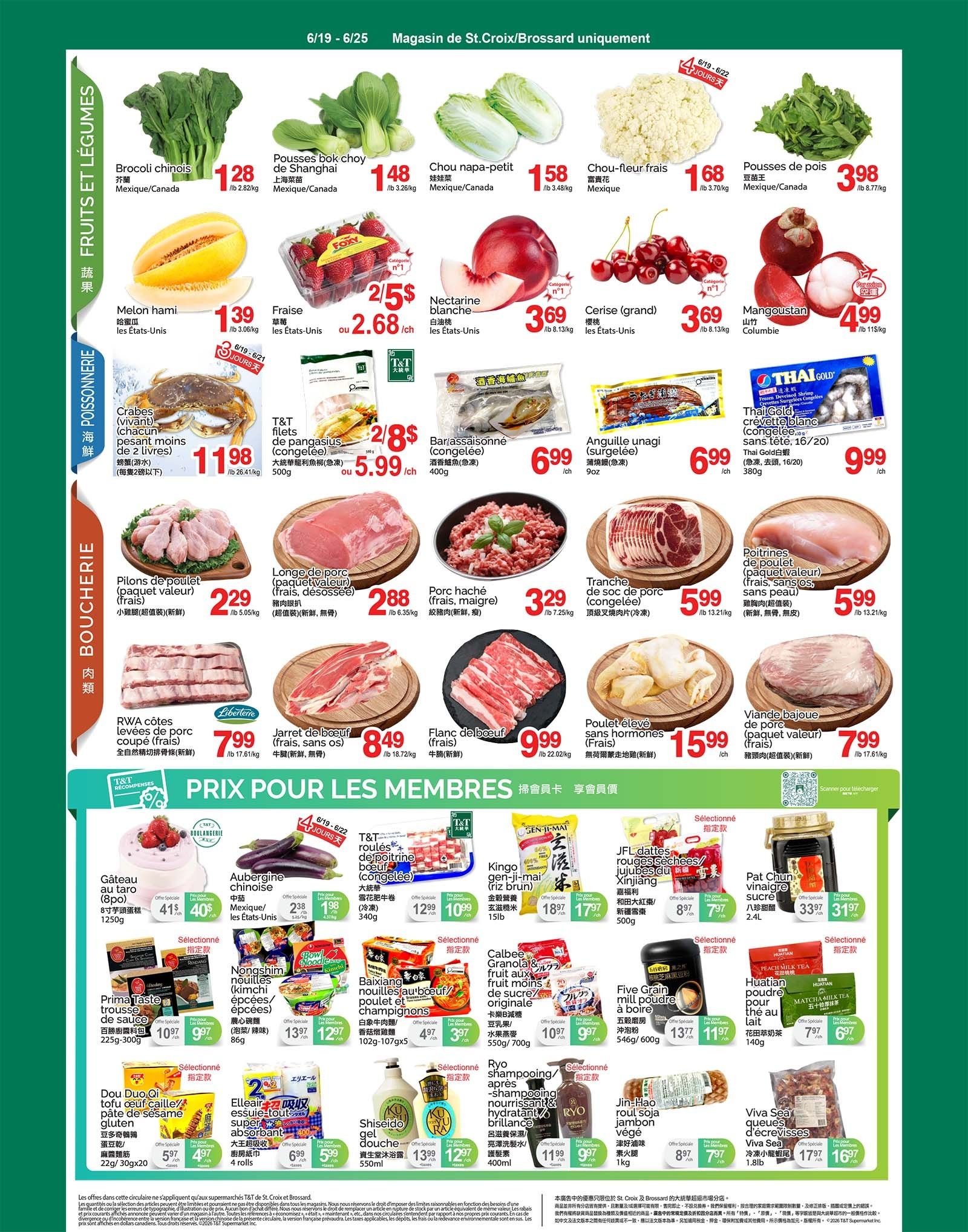 T&T Supermarket (QC) Flyer June 19 to 25