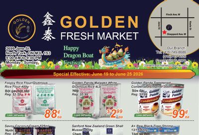 Golden Fresh Market Flyer June 19 to 25