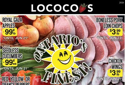 Lococo's Flyer June 19 to 21
